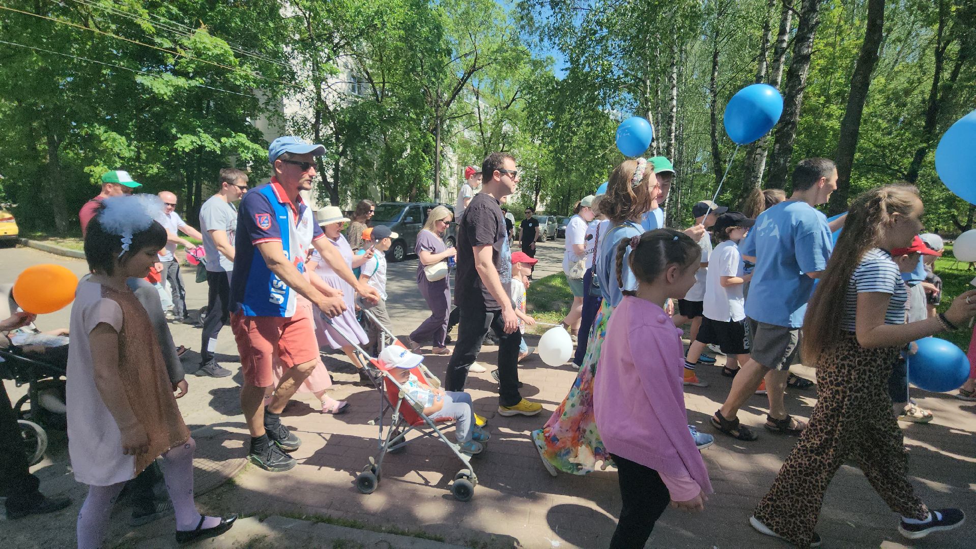 Истра, многодетные семьи, Парад семей,