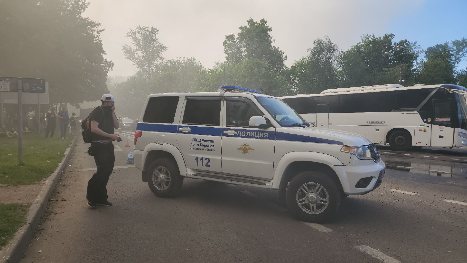 пожар, королёв, чп, пожар в тц, мчс россии, тушение пожара,