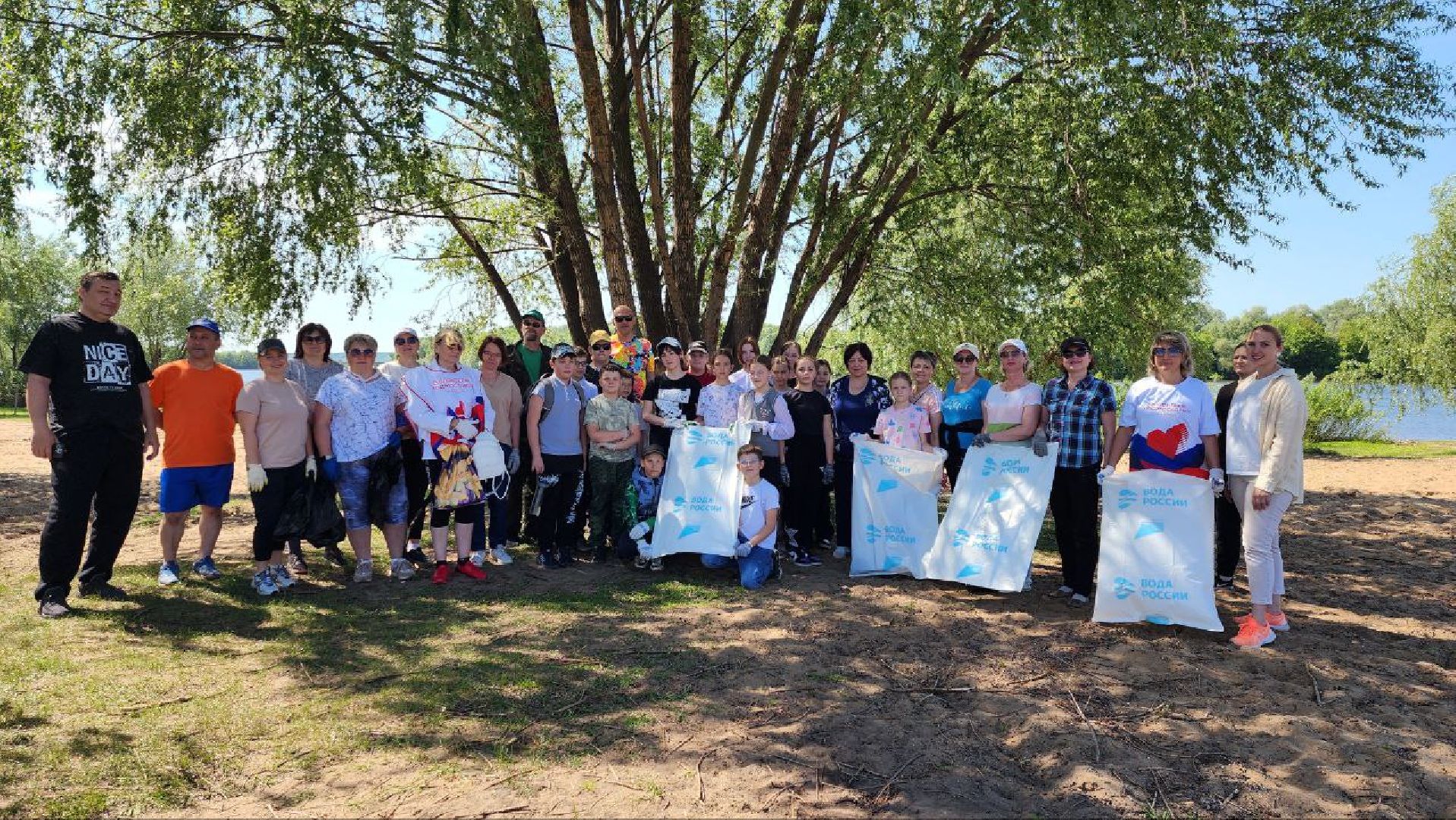 АкцияВодаРоссии #Экология #Луховицы #Белоомут #ЧистыеБерега,