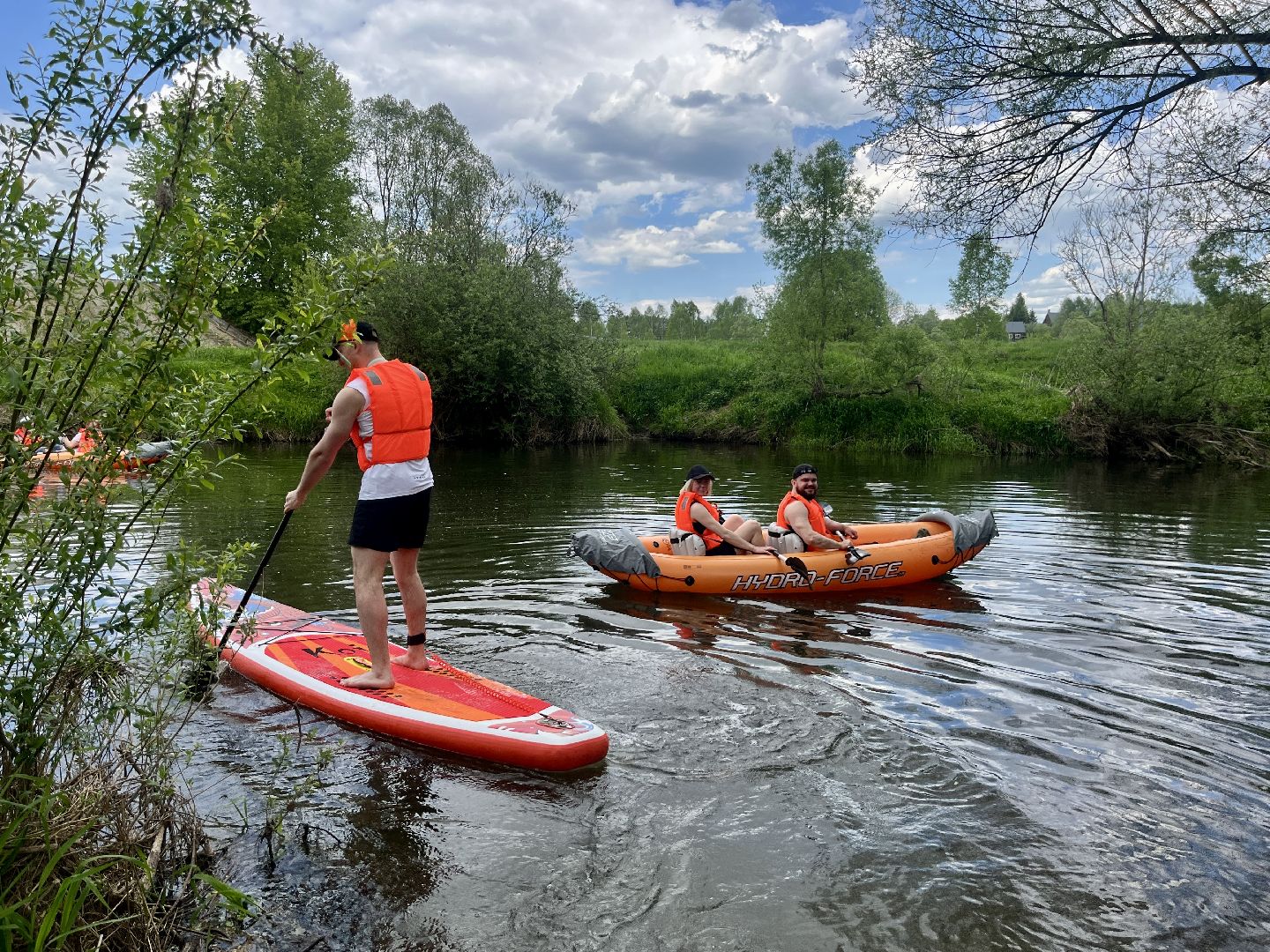 наро-фоминский городской округ, верея , сплав на сапбордах, байдарки, фонд защитники отечества в наро-фоминске, ветераны сво, молодежный центр наро-фоминск, роман шамнэ, егор балев,