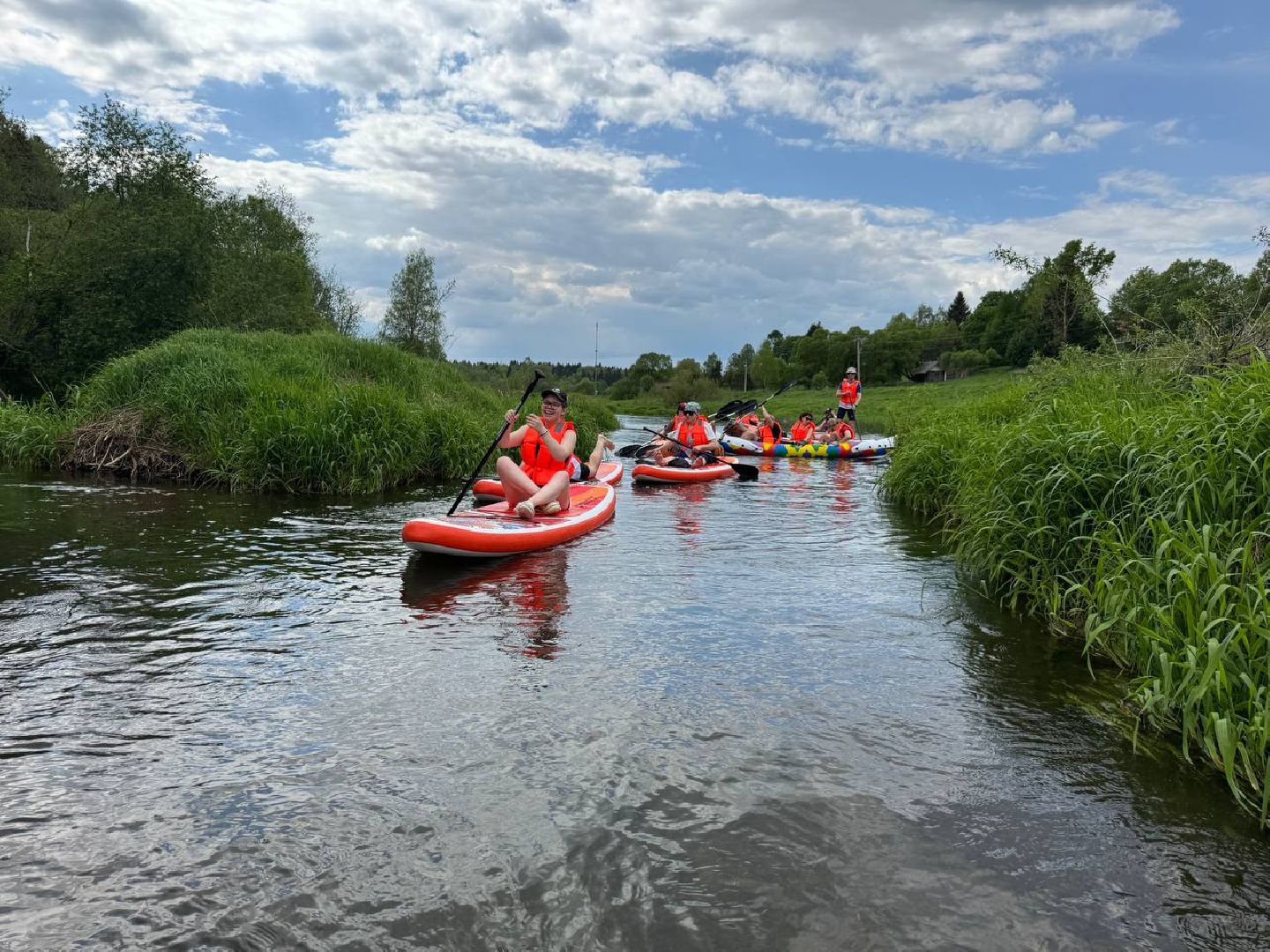 наро-фоминский городской округ, верея , сплав на сапбордах, байдарки, фонд защитники отечества в наро-фоминске, ветераны сво, молодежный центр наро-фоминск, роман шамнэ, егор балев,