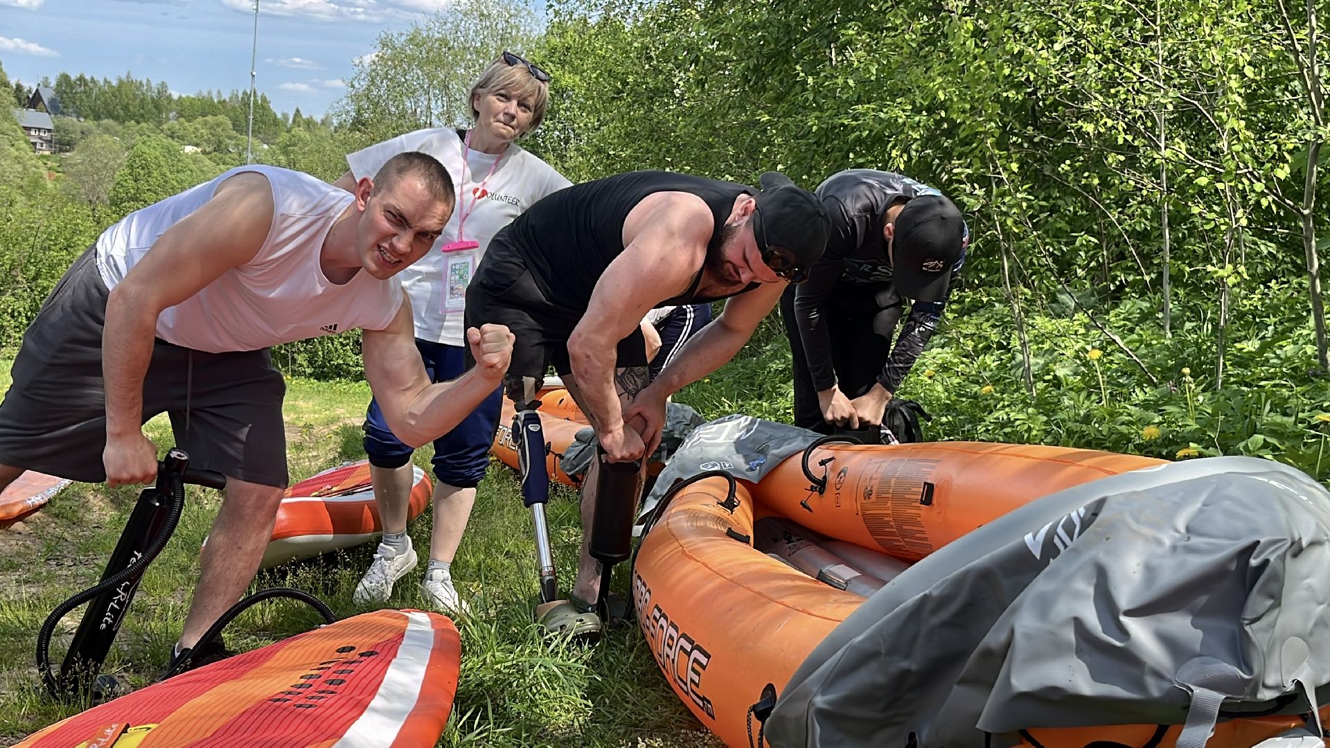наро-фоминский городской округ, верея , сплав на сапбордах, байдарки, фонд защитники отечества в наро-фоминске, ветераны сво, молодежный центр наро-фоминск, роман шамнэ, егор балев,