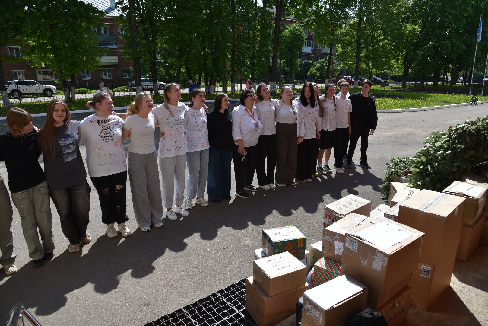 лотошино,  лотошинская школа 2, гуманирная помощь, сво, спецоперация,