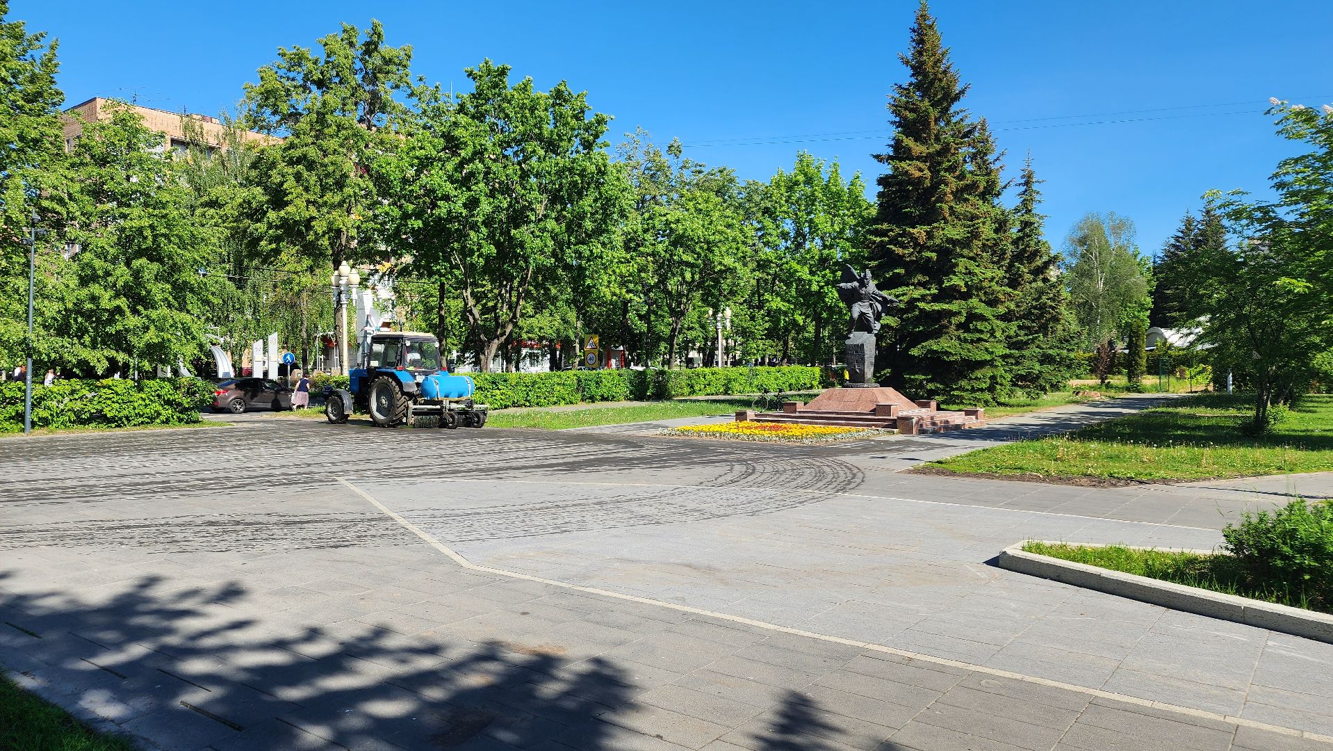 ступино, благоустройство, очистка улиц,