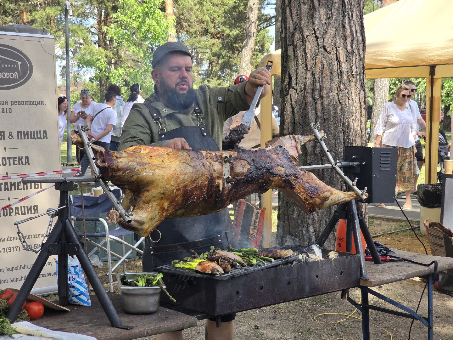 Коломна, Озеры, спаржа, кулинарный фестиваль,