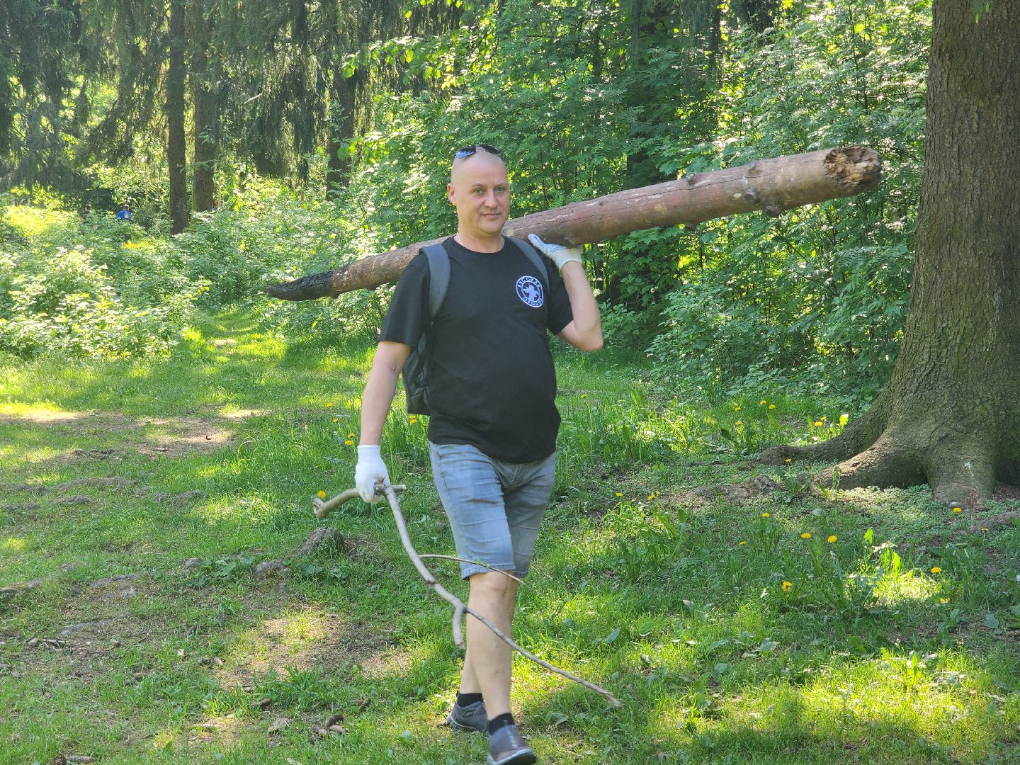 королёв, верхний комитетский лес, субботник в королеве,