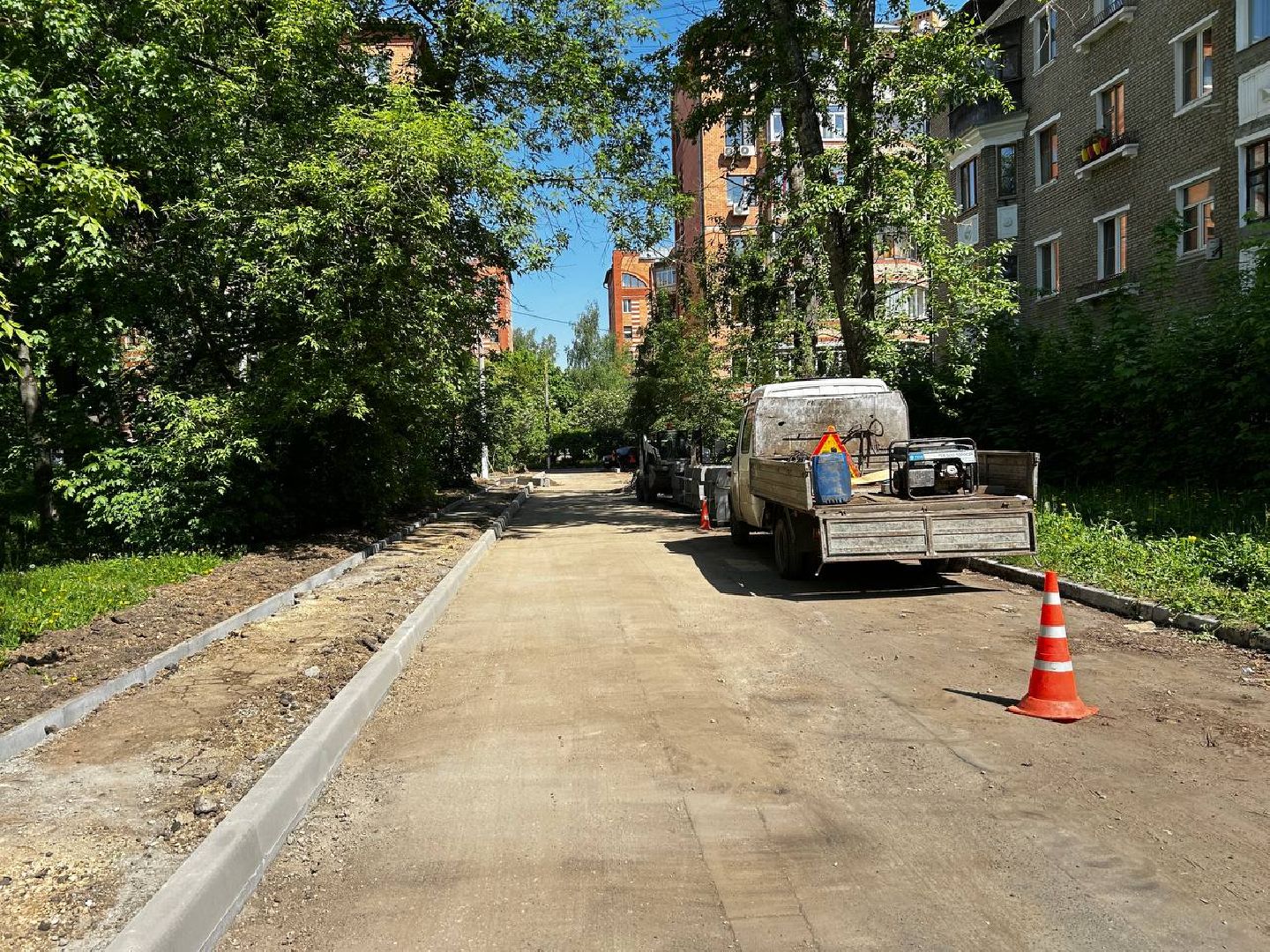 королёв, благоустройство , обновленные дворы в королеве, формирование комфортной городской среды,