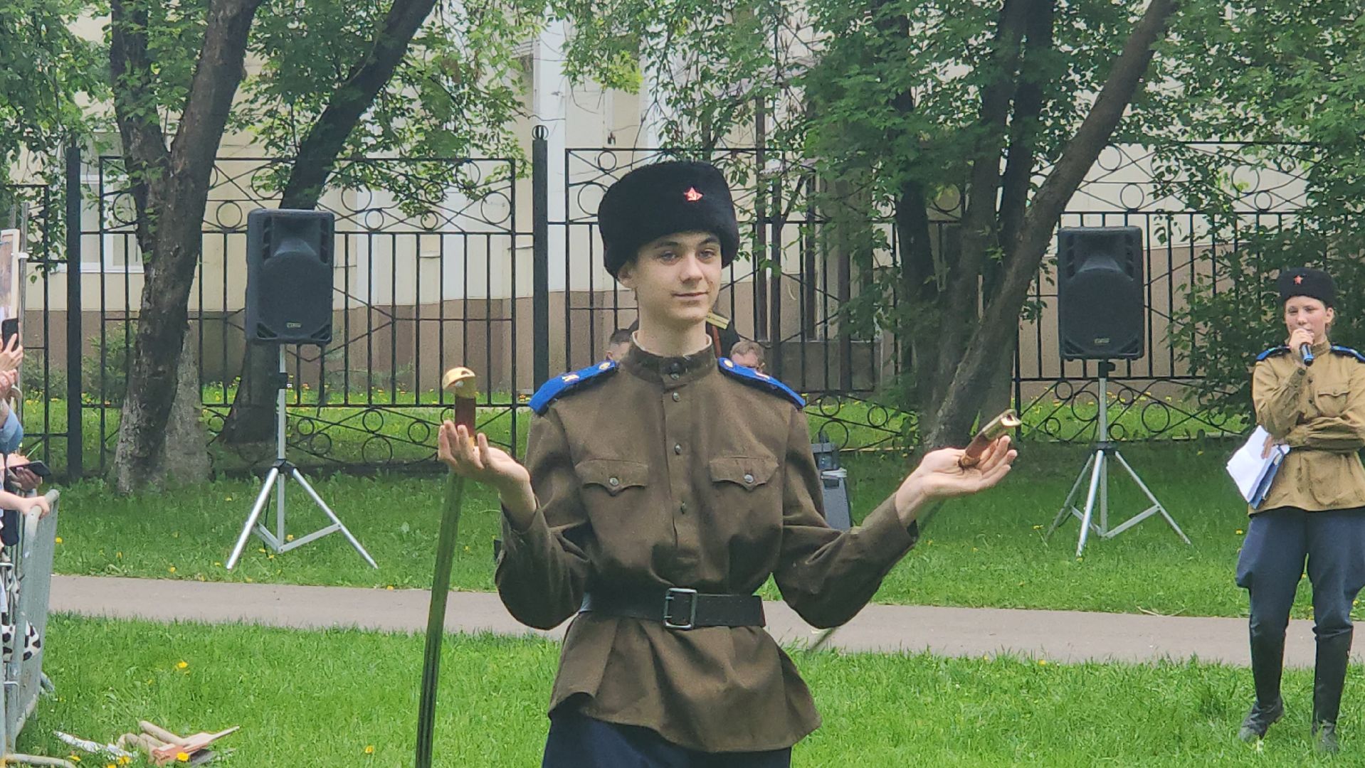 Конное представление, Трюки на лошади, щёлково,