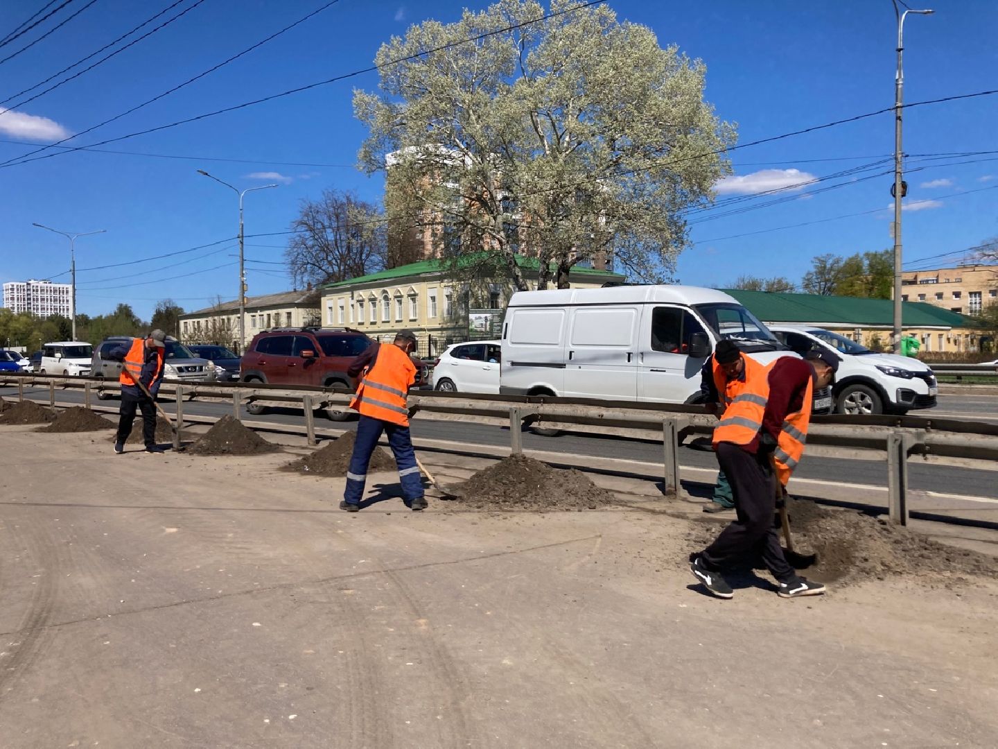 Солнечногорск, дороги, благоустройство, Ленинградское шоссе, обновление