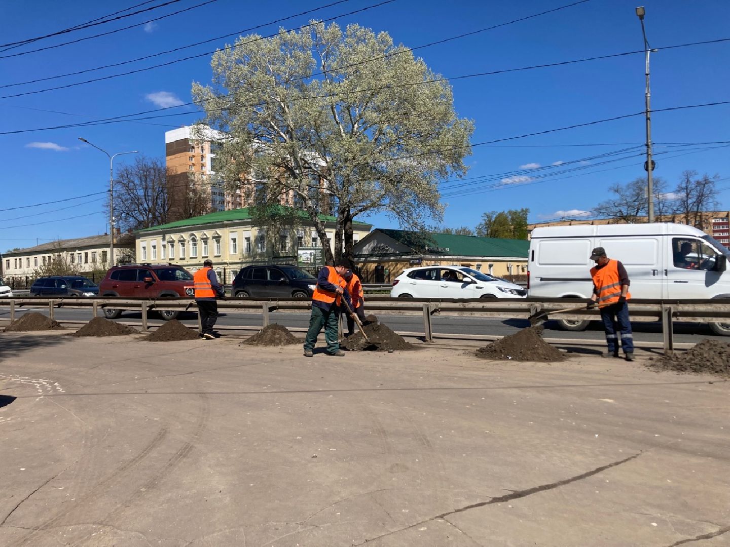 Солнечногорск, дороги, благоустройство, Ленинградское шоссе, обновление