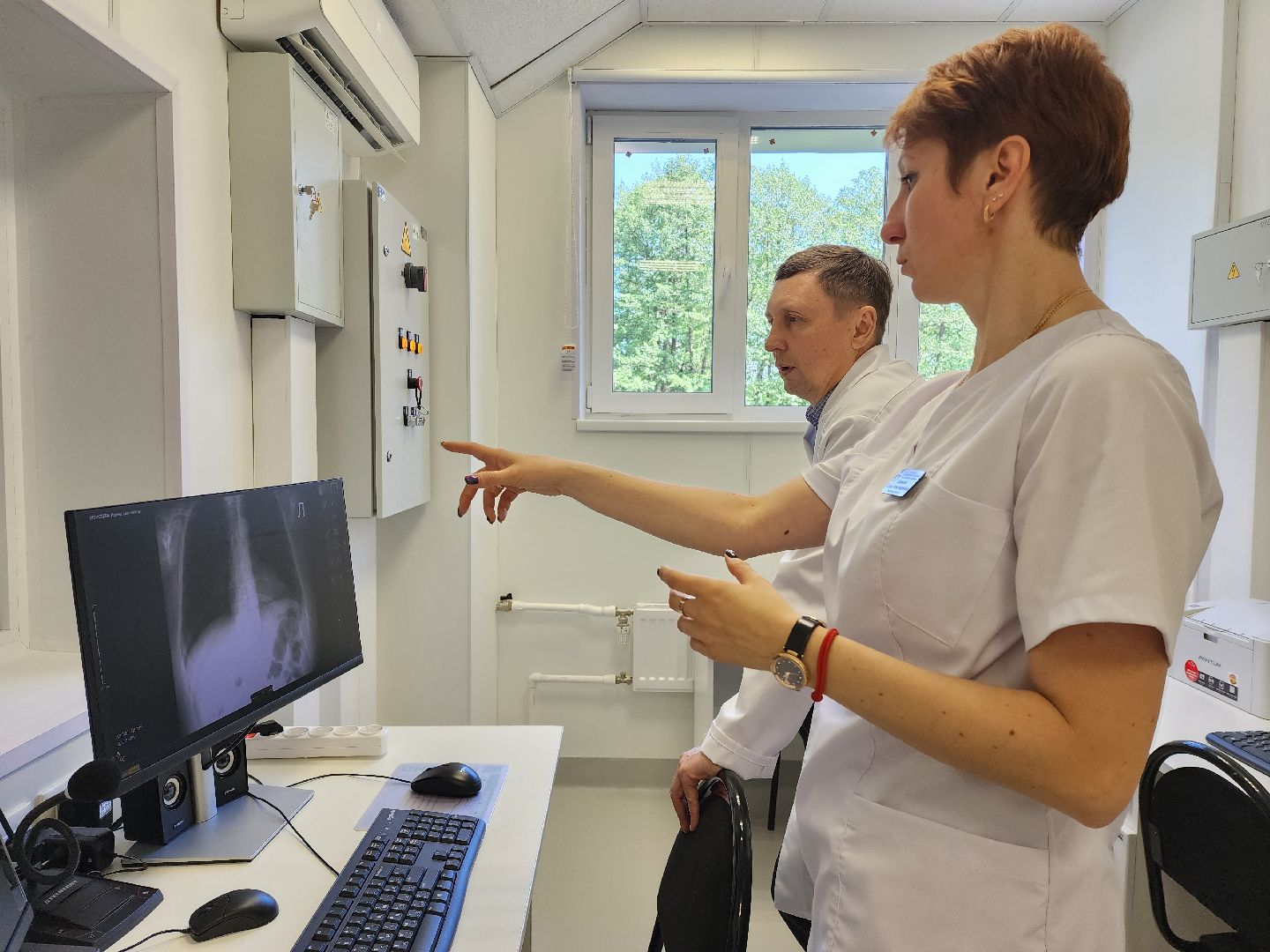 раменское, медицина, новый рентген-аппарат в центральной поликлинике ,