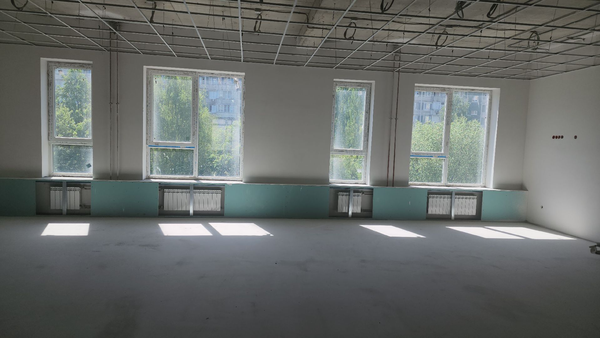 долгопрудный, 13 гимназия, пристройка, строительство, атп, канализация, водопровод, фасадные работы,