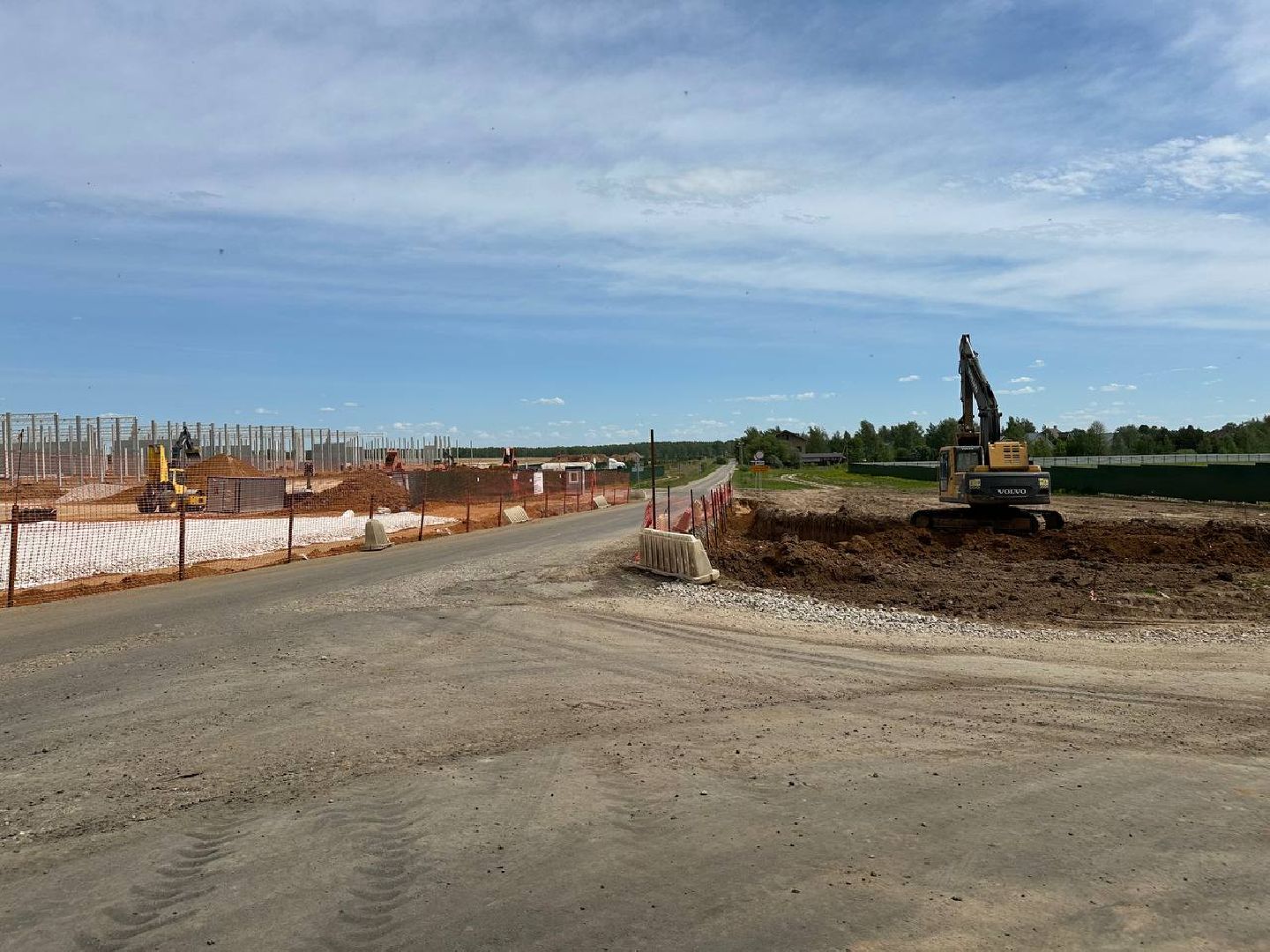 дороги, домодедово, расширение дороги,