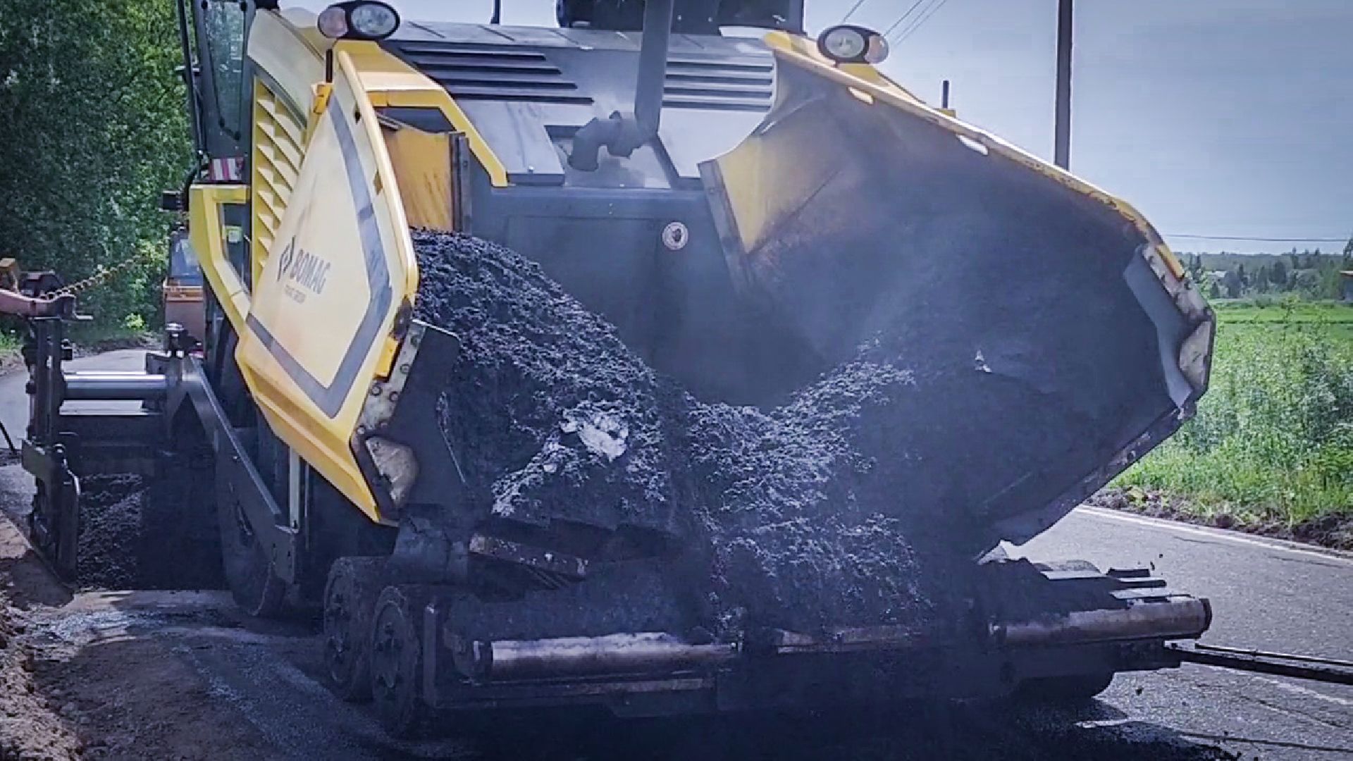 раменский округ , дороги,  ремонт дороги от деревни Семеновское ,