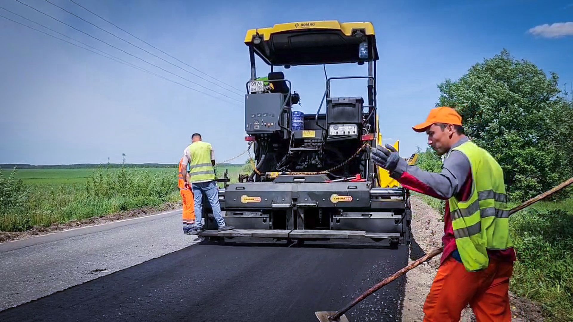 раменский округ , дороги,  ремонт дороги от деревни Семеновское ,