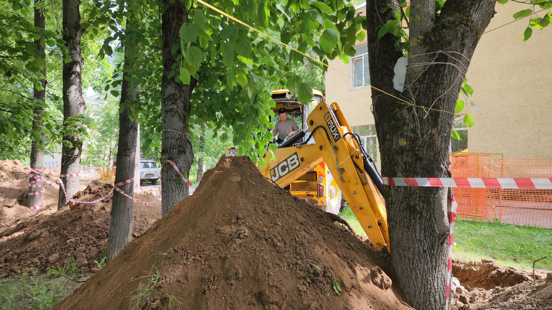 Руза, Тучково, жкх, Ремонт теплосетей ,