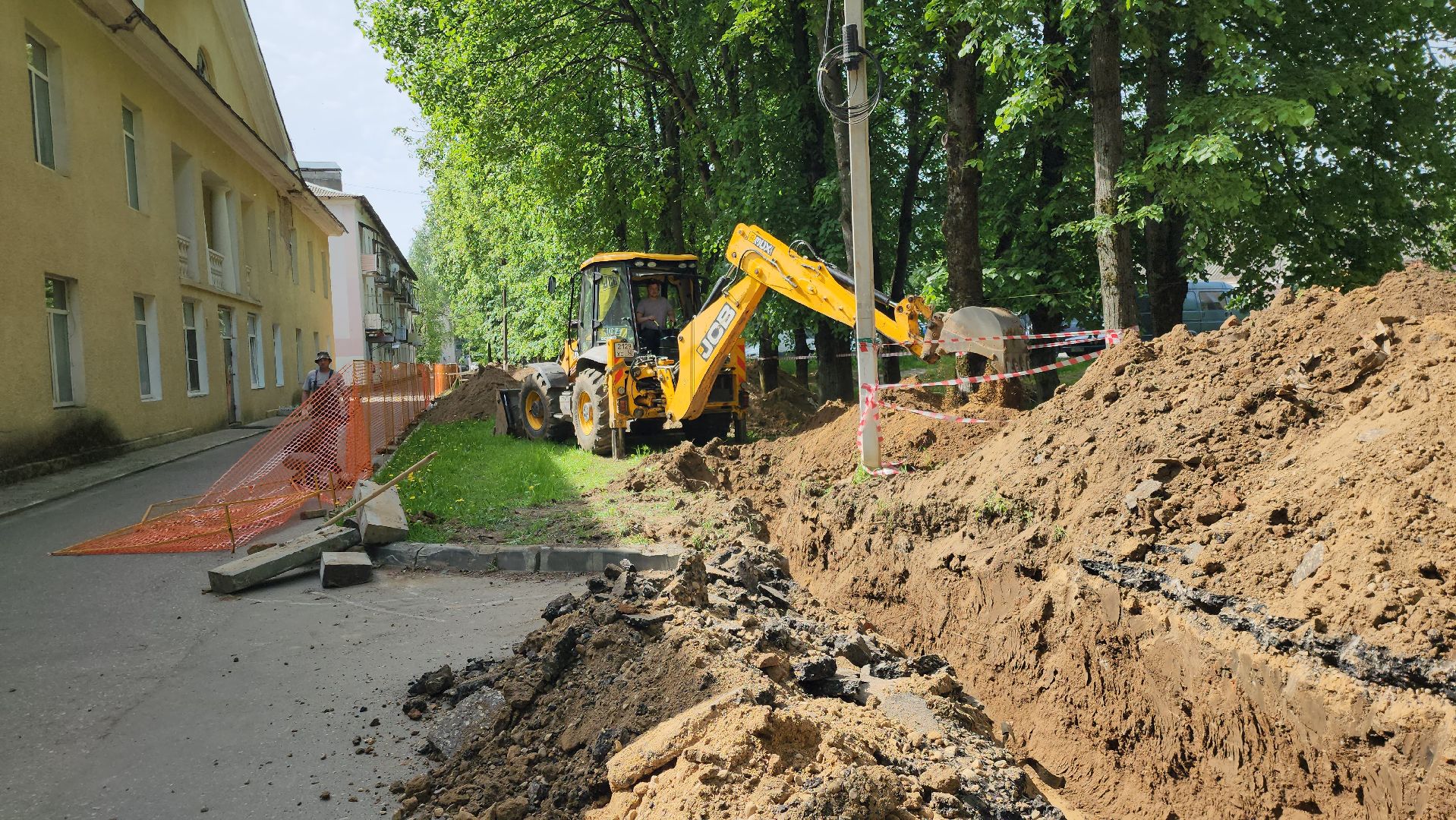 Руза, Тучково, жкх, Ремонт теплосетей ,