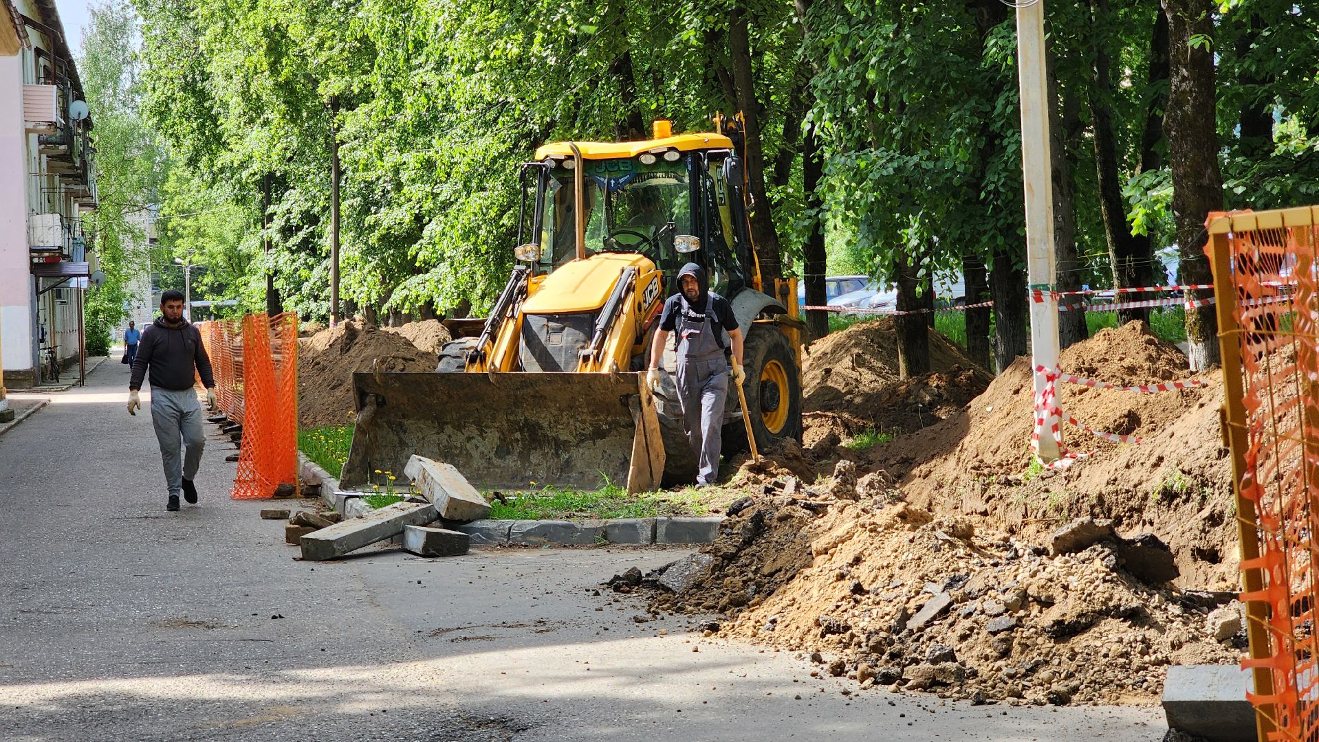 Руза, Тучково, жкх, Ремонт теплосетей ,