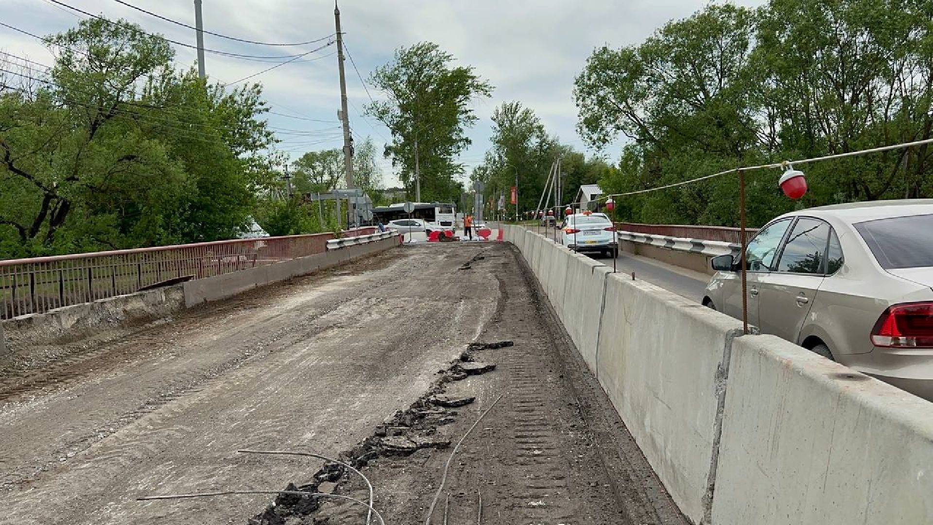 капитальный  ремонт, мост, домодедово,
