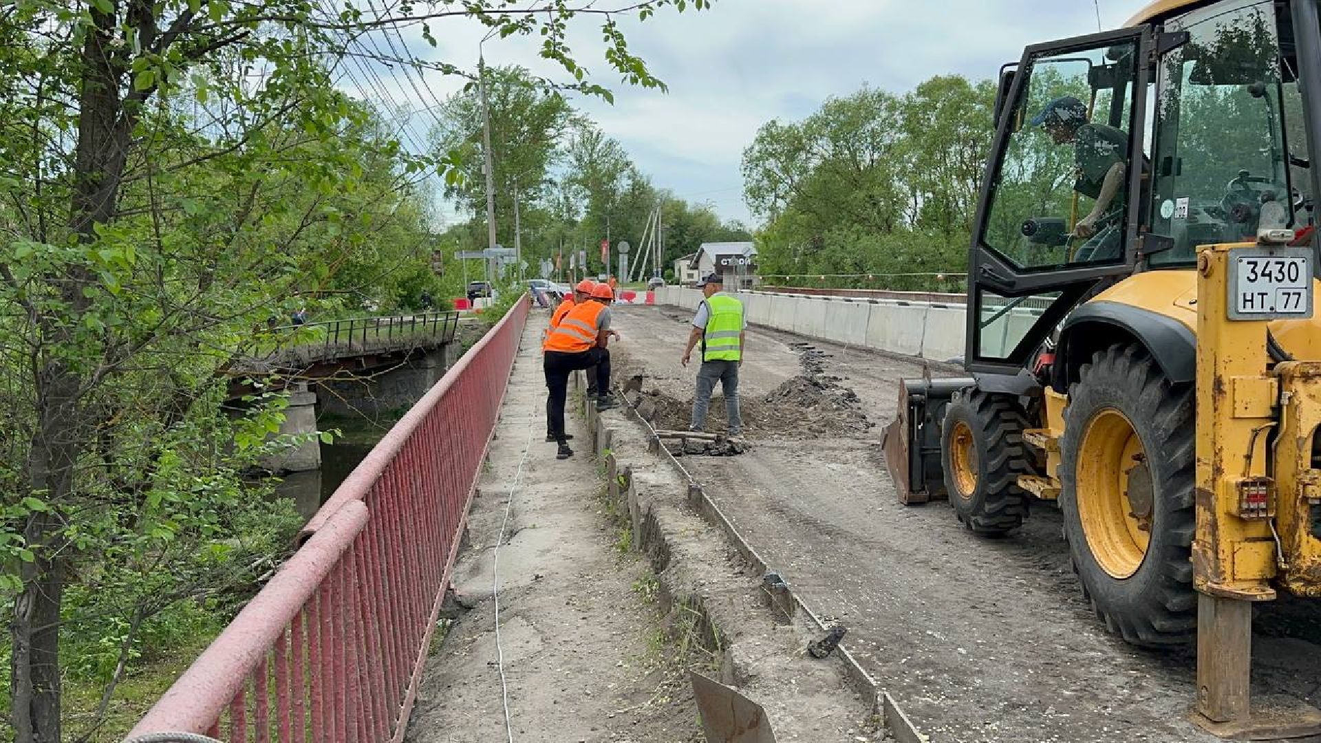 капитальный  ремонт, мост, домодедово,