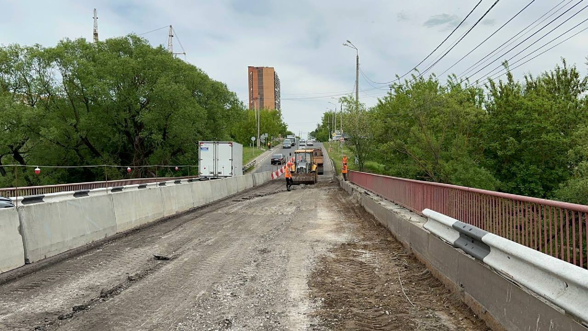 капитальный  ремонт, мост, домодедово,