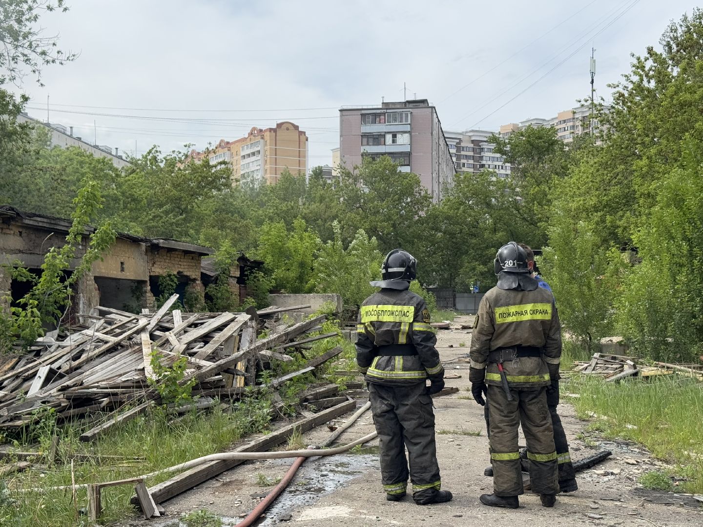 пожар, балашиха, первомайская улица, мчс,