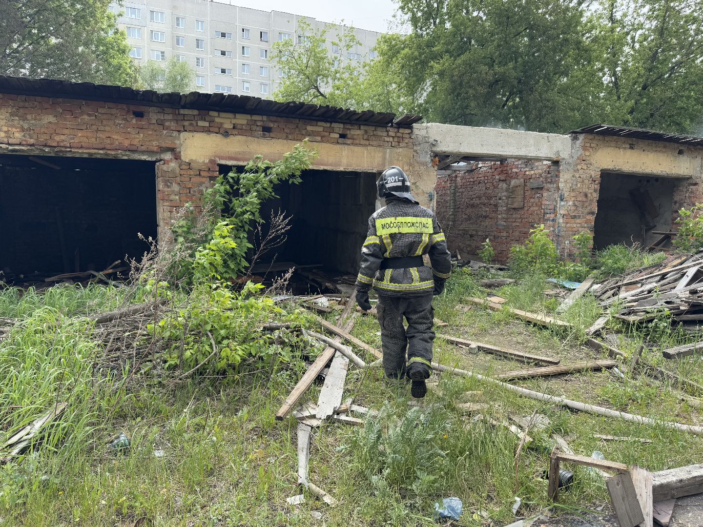 пожар, балашиха, первомайская улица, мчс,