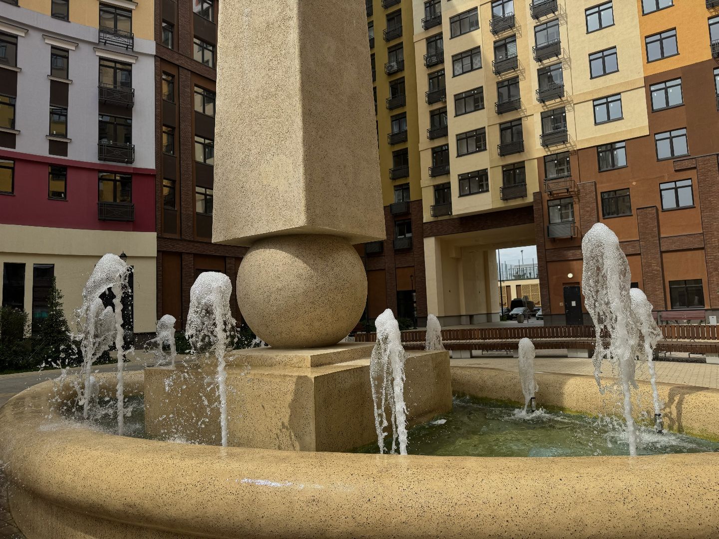 фонтан будущего , 3d технологии, 3D-фонтан, ленинский городской округ, ЖК римский ,