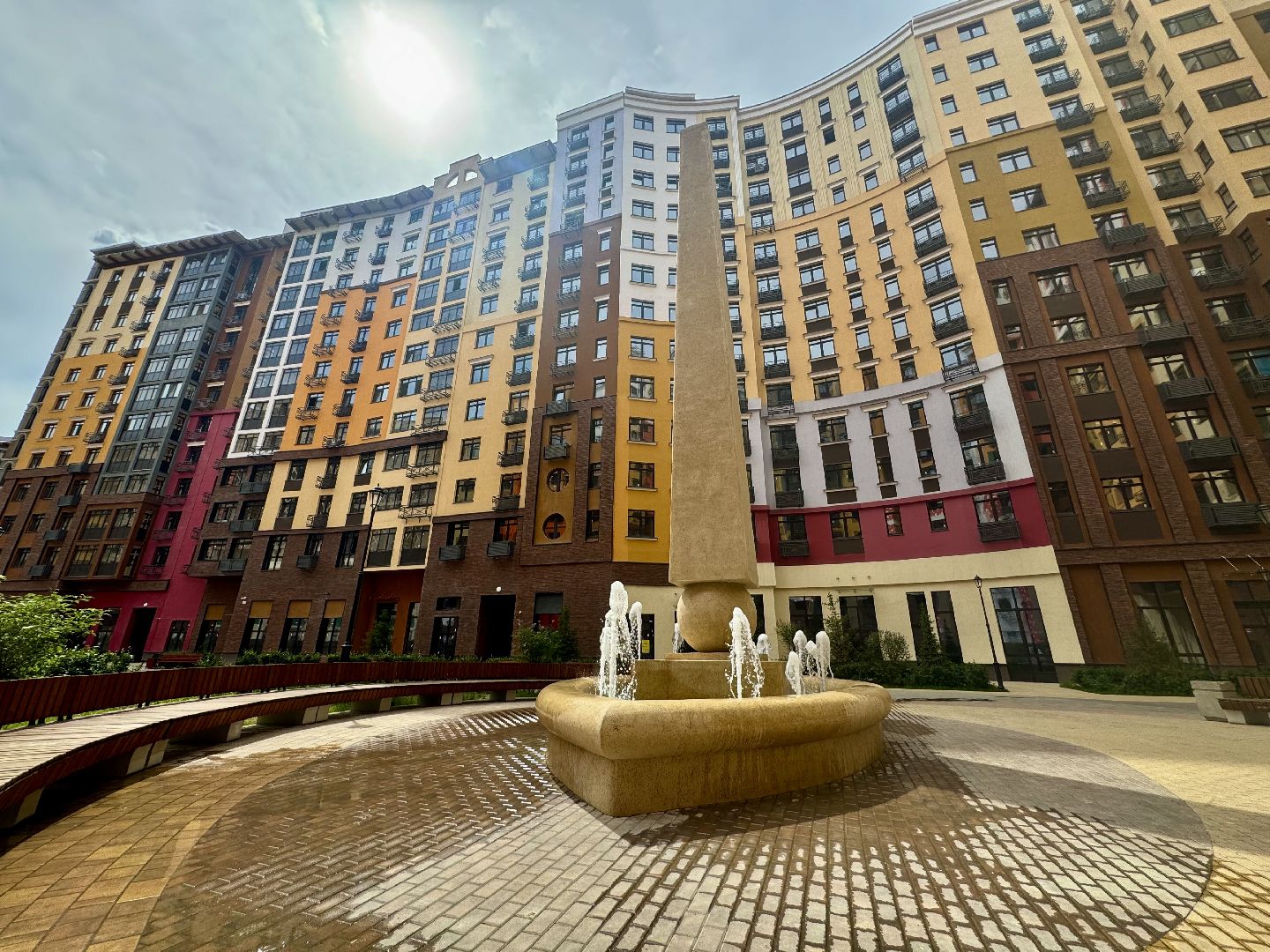 фонтан будущего , 3d технологии, 3D-фонтан, ленинский городской округ, ЖК римский ,