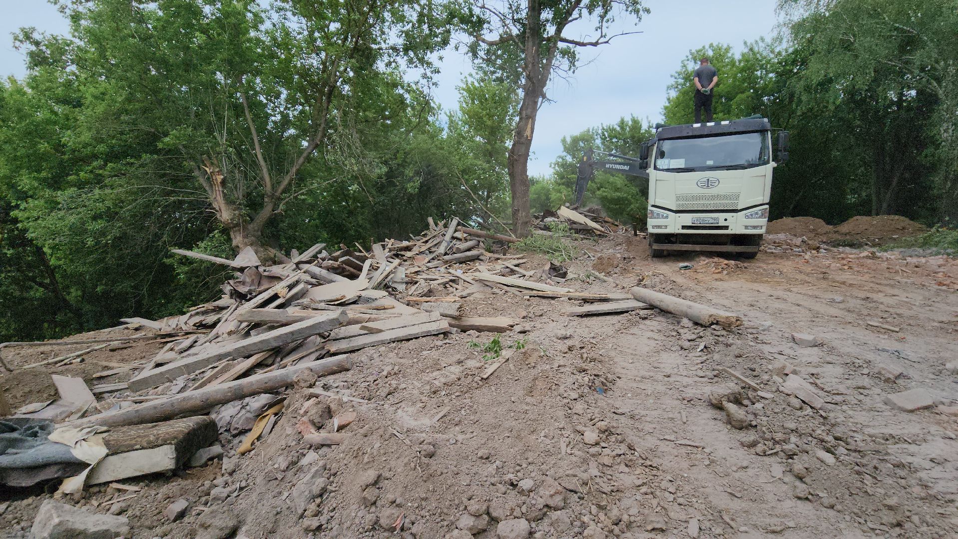 кашира, аварийный дом, снос аварийного жилья, расселение аварийного жилья, демонтаж,