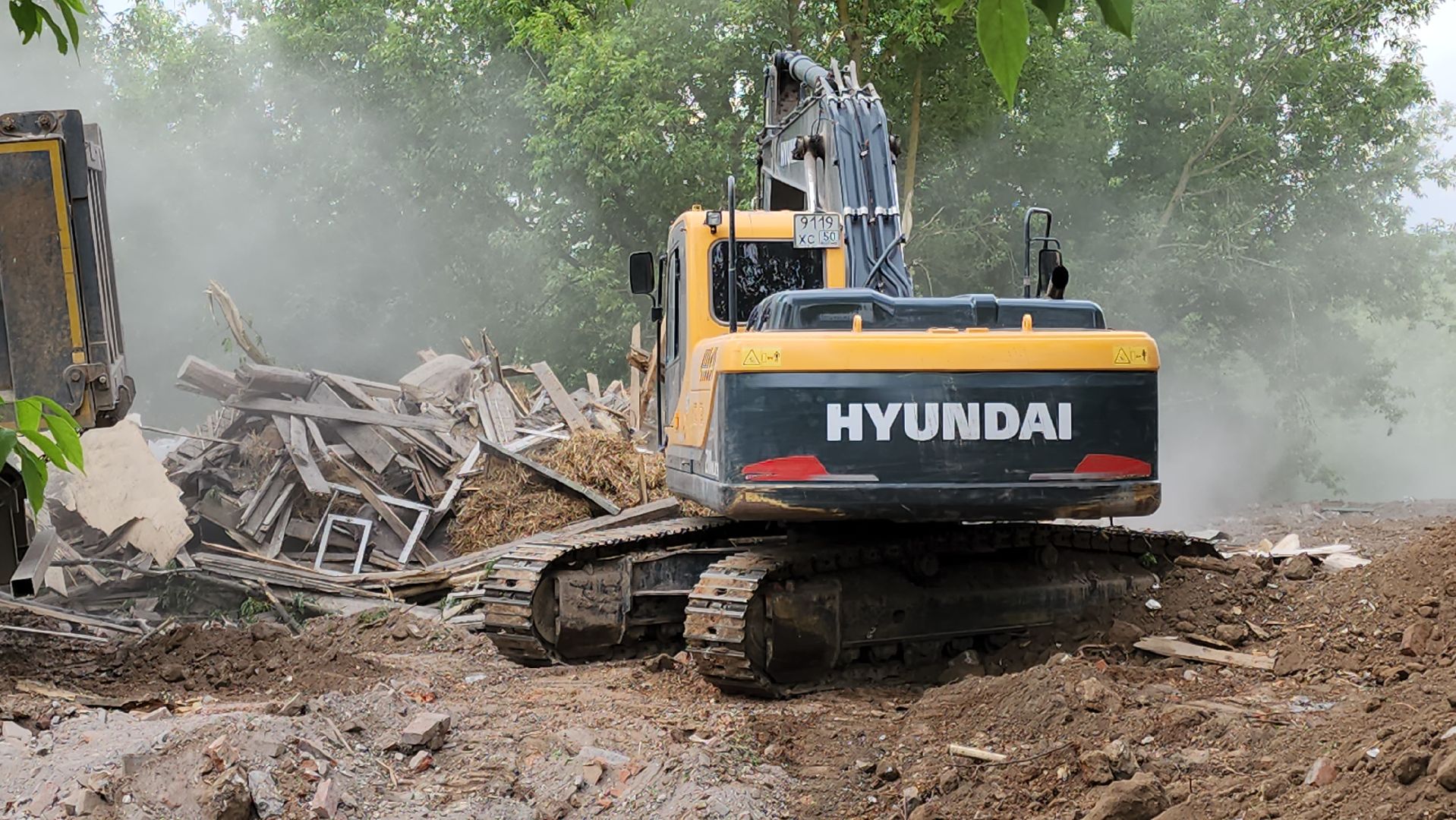 кашира, аварийный дом, снос аварийного жилья, расселение аварийного жилья, демонтаж,