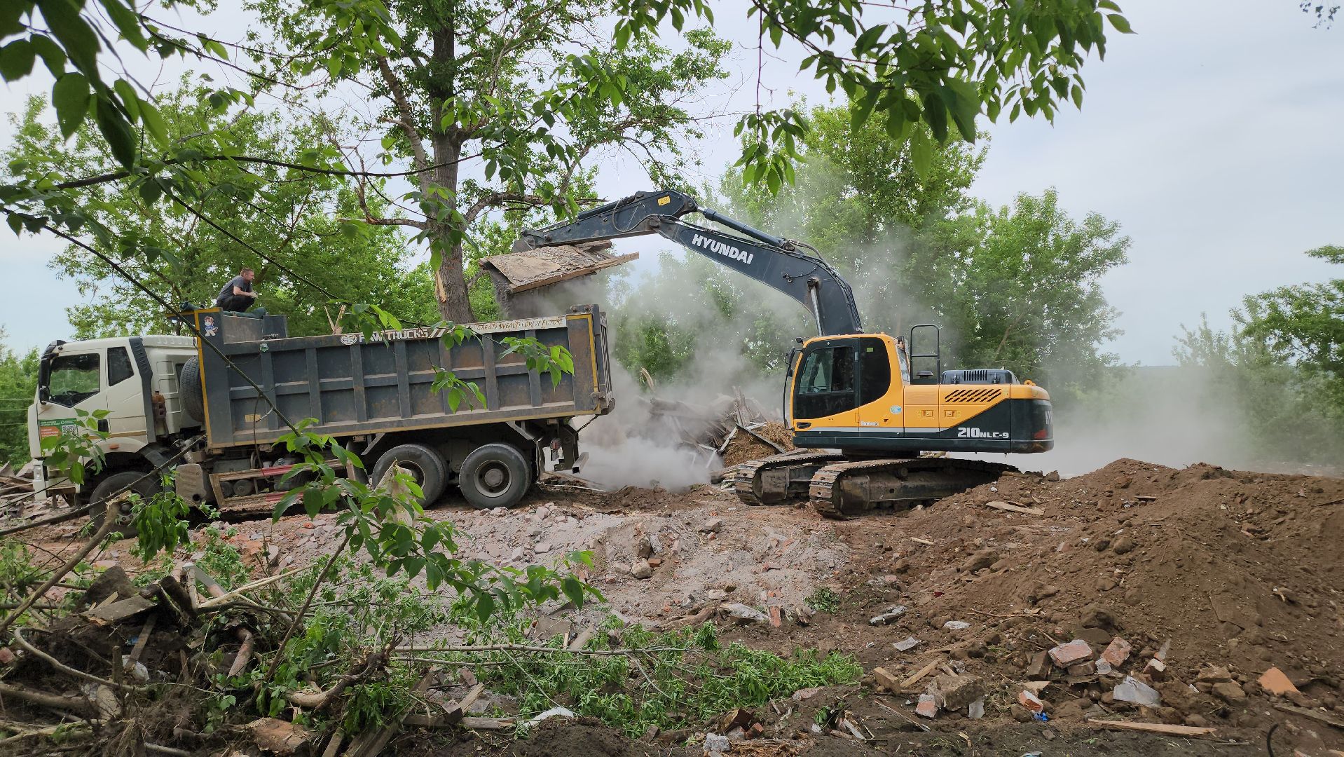 кашира, аварийный дом, снос аварийного жилья, расселение аварийного жилья, демонтаж,