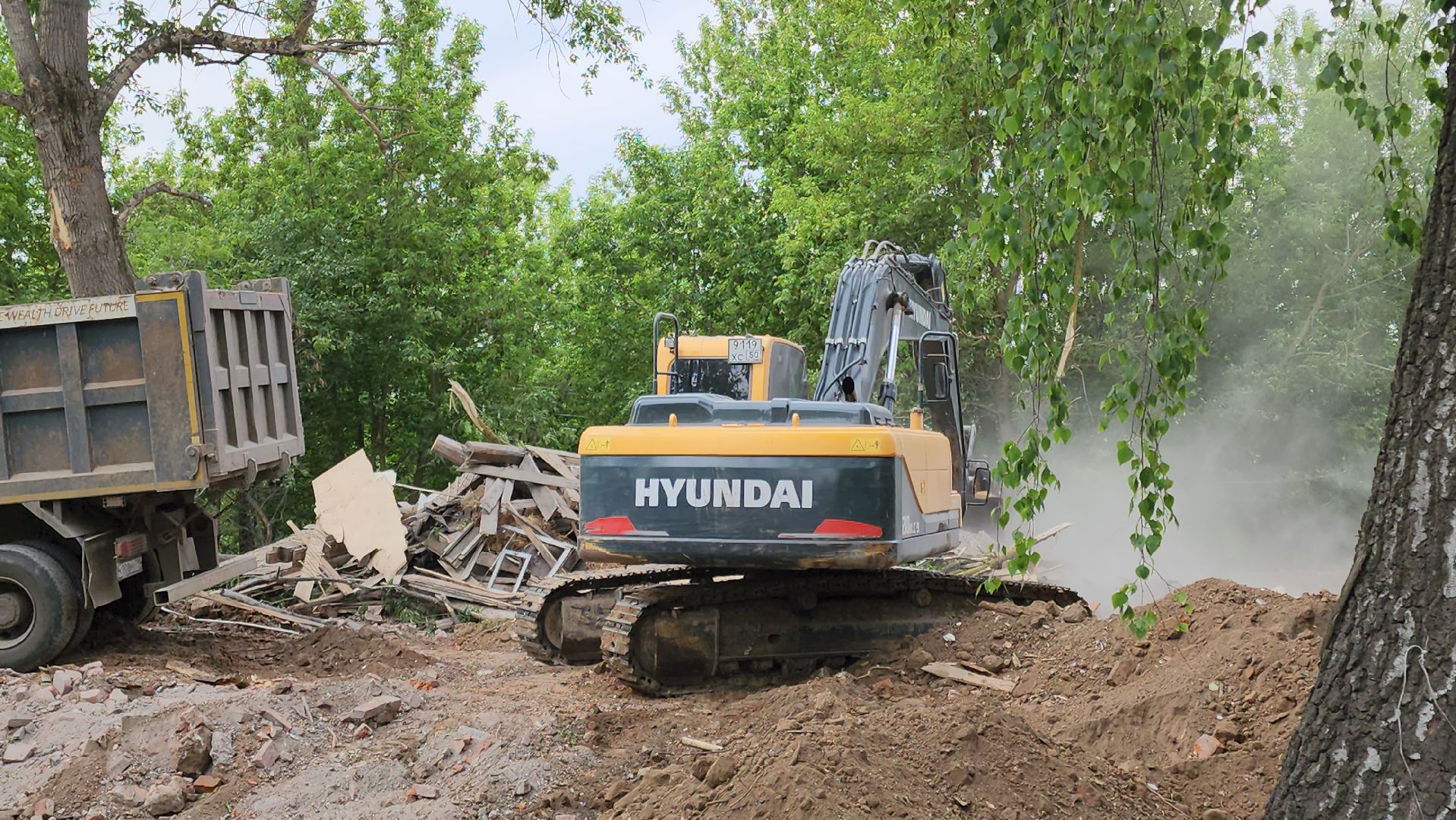 кашира, аварийный дом, снос аварийного жилья, расселение аварийного жилья, демонтаж,