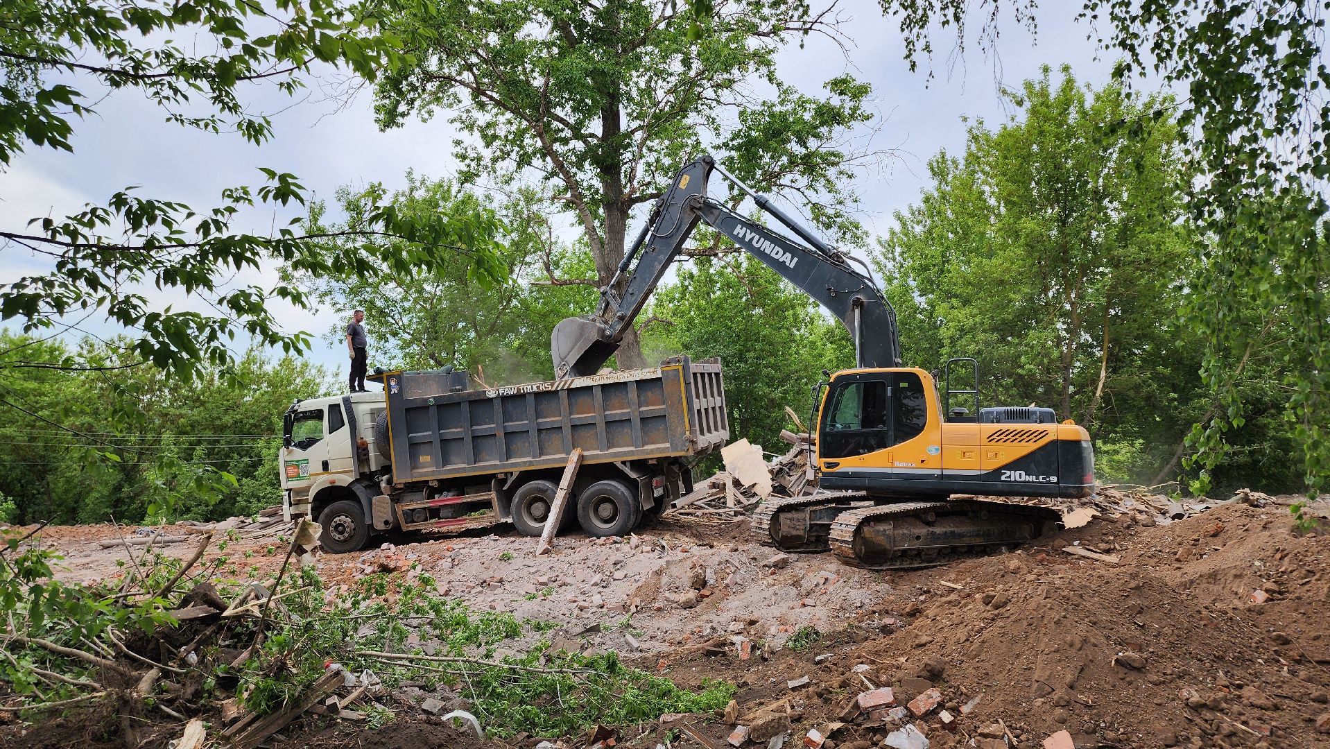 кашира, аварийный дом, снос аварийного жилья, расселение аварийного жилья, демонтаж,