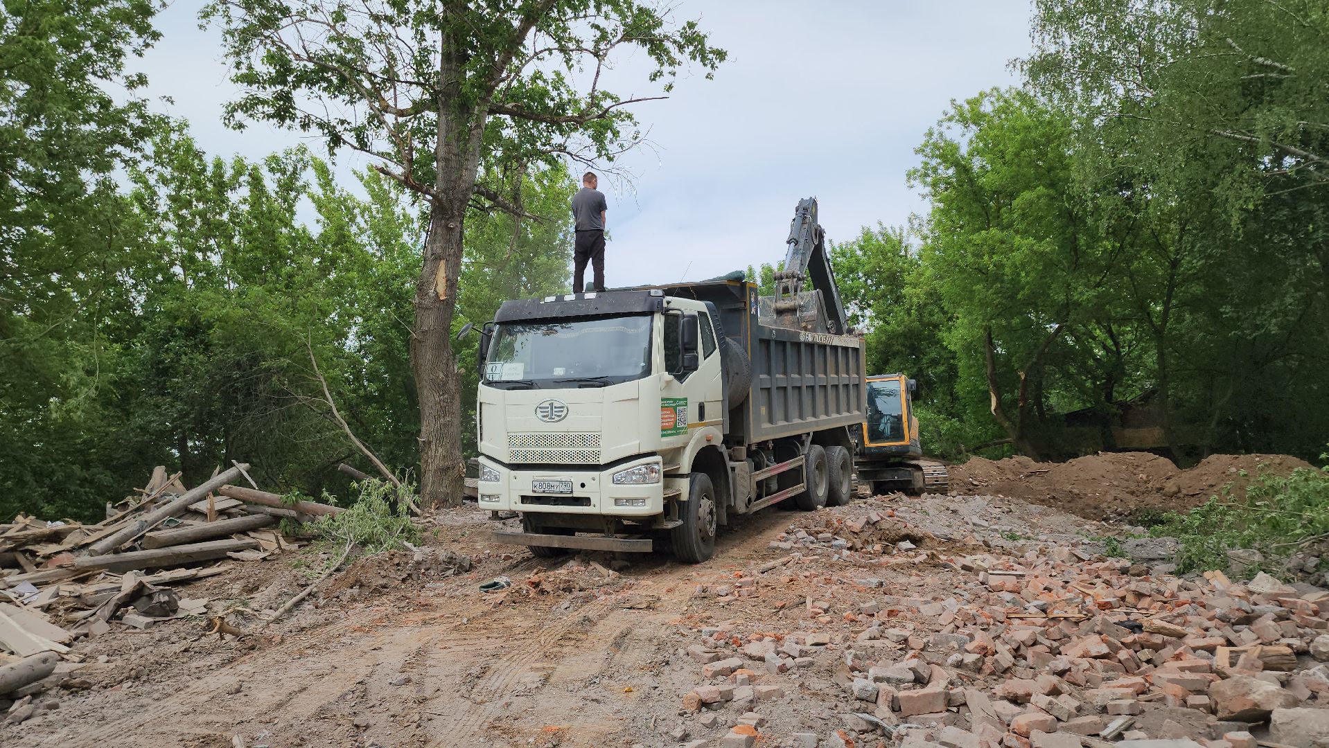 кашира, аварийный дом, снос аварийного жилья, расселение аварийного жилья, демонтаж,