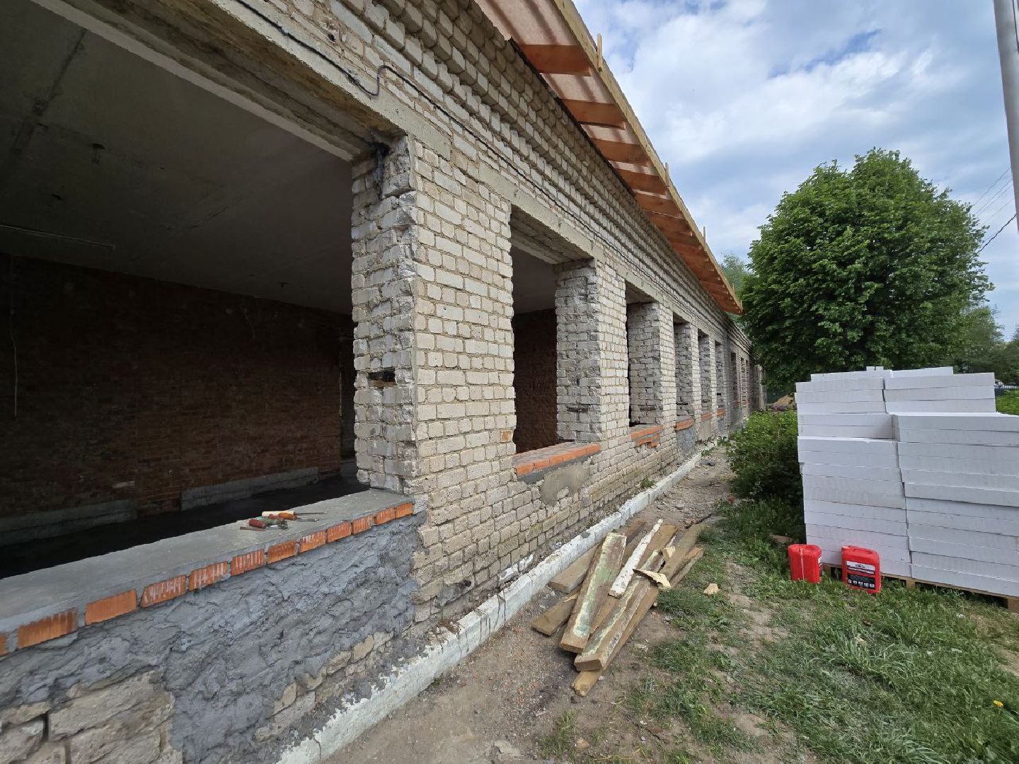 можайск, можайский муниципальный округ, подмосковье, капитальный ремонт, строительство, ремонт школы,