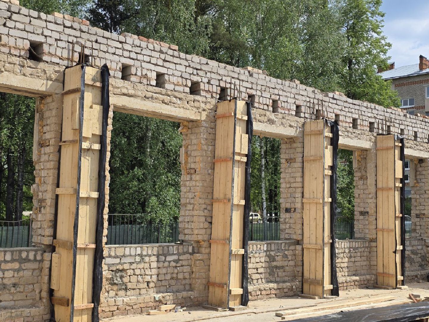 можайск, можайский муниципальный округ, подмосковье, капитальный ремонт, строительство, ремонт школы,