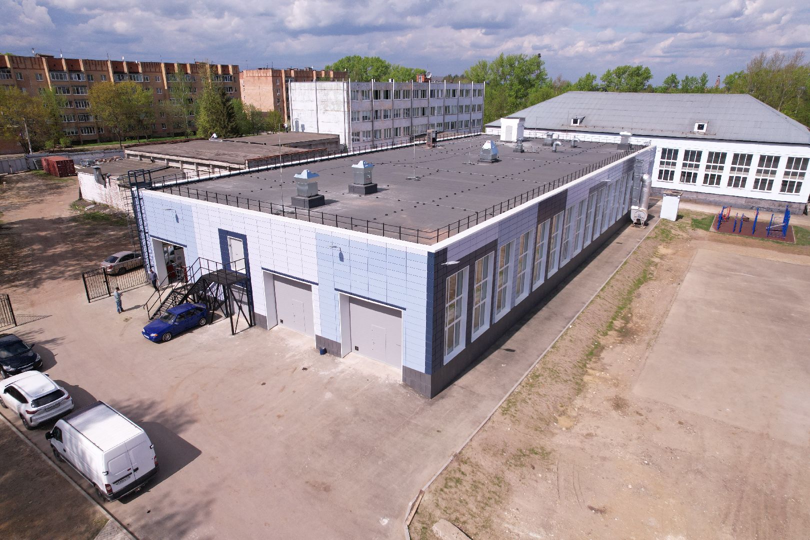 видео с коптера, автомобильный колледж в бронницах, образование в бронницах,