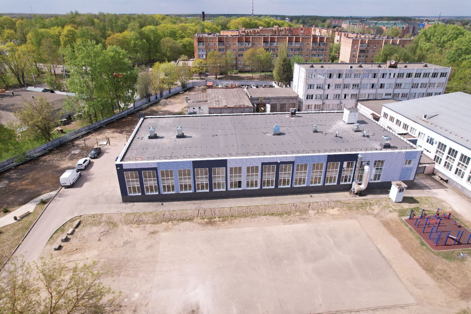 видео с коптера, автомобильный колледж в бронницах, образование в бронницах,