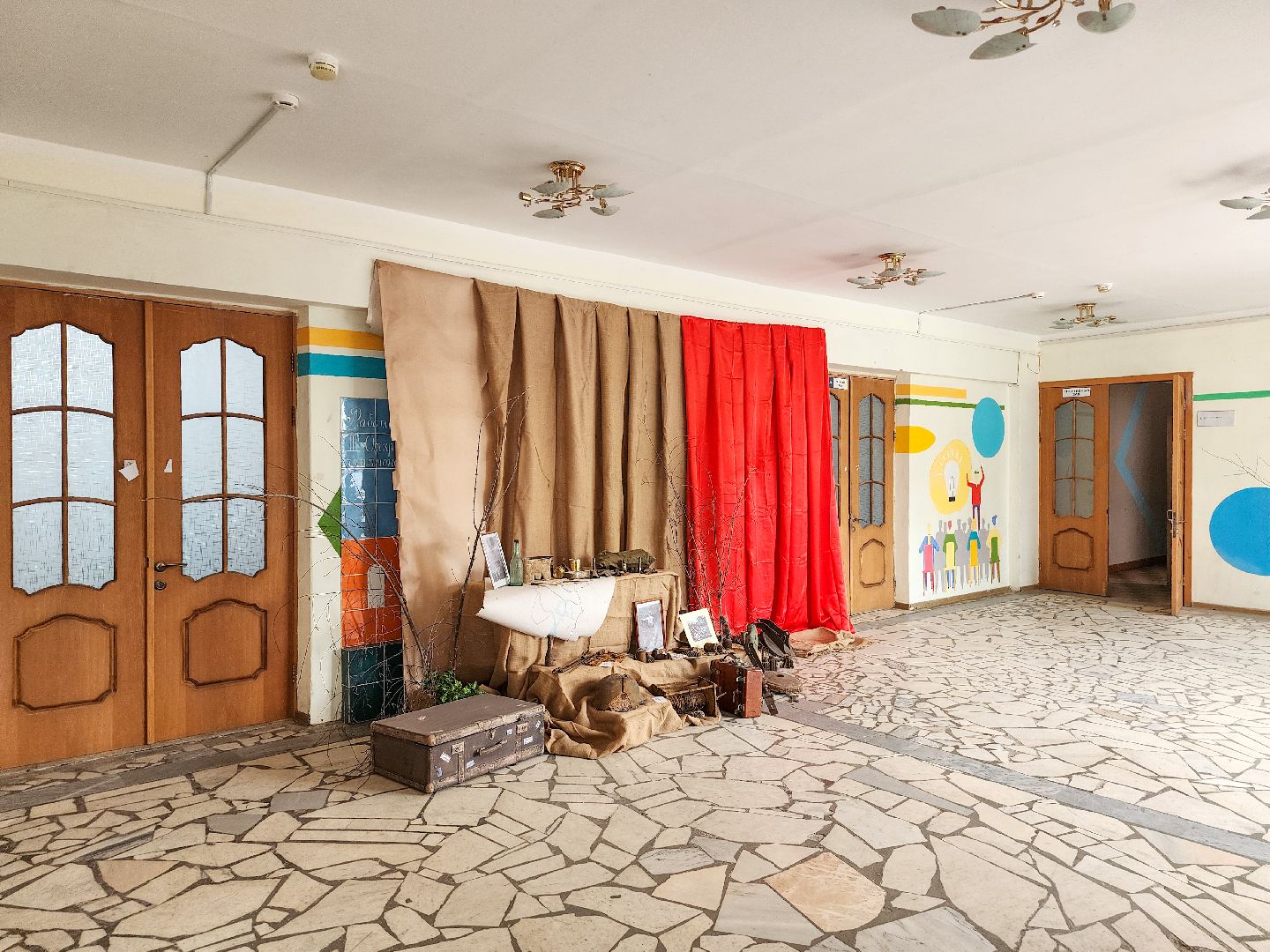 Подольск, Колледж Никулина, дизайн интерьера, Декор,