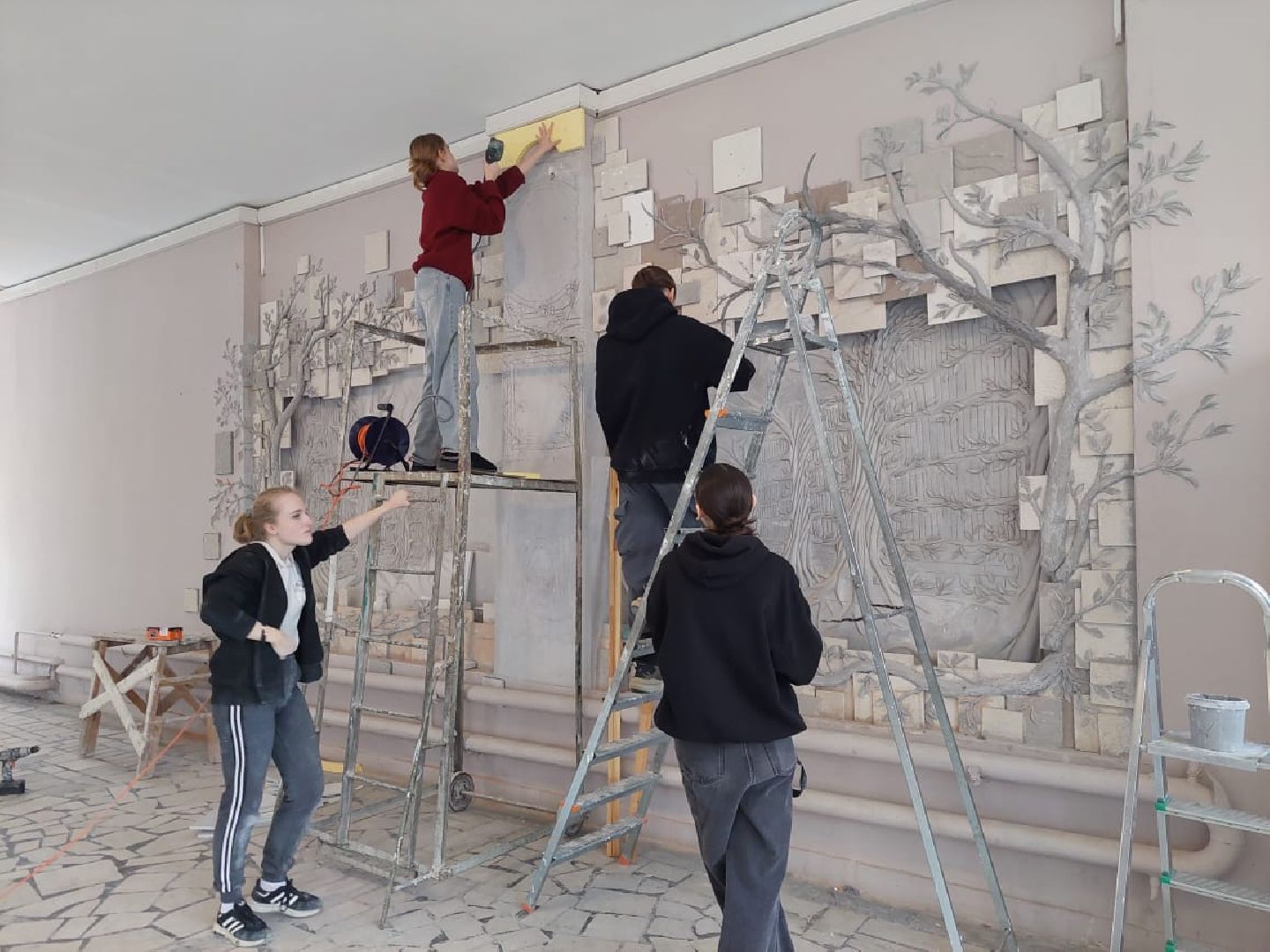 Подольск, Колледж Никулина, дизайн интерьера, Декор,