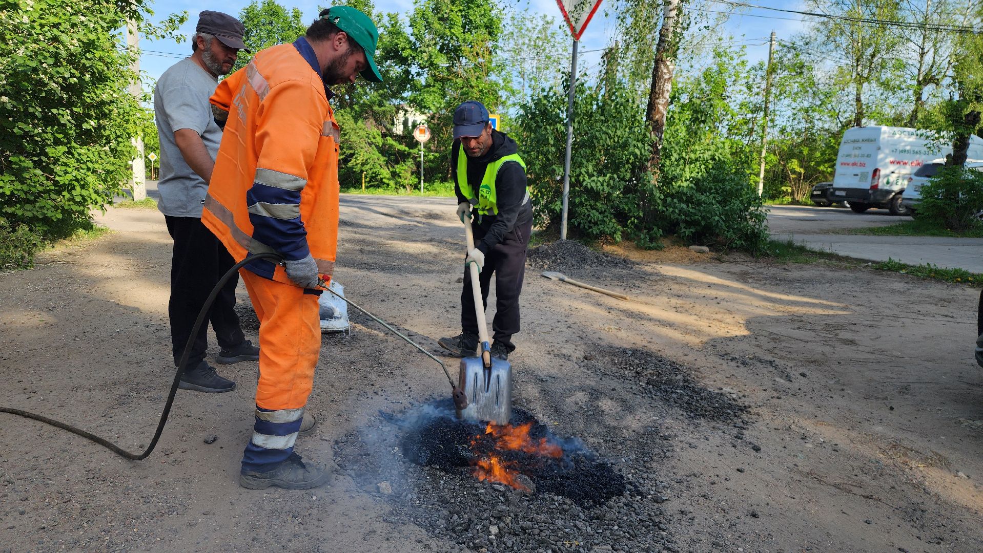 истра, благоустройство, ямочный ремонт, добродел,