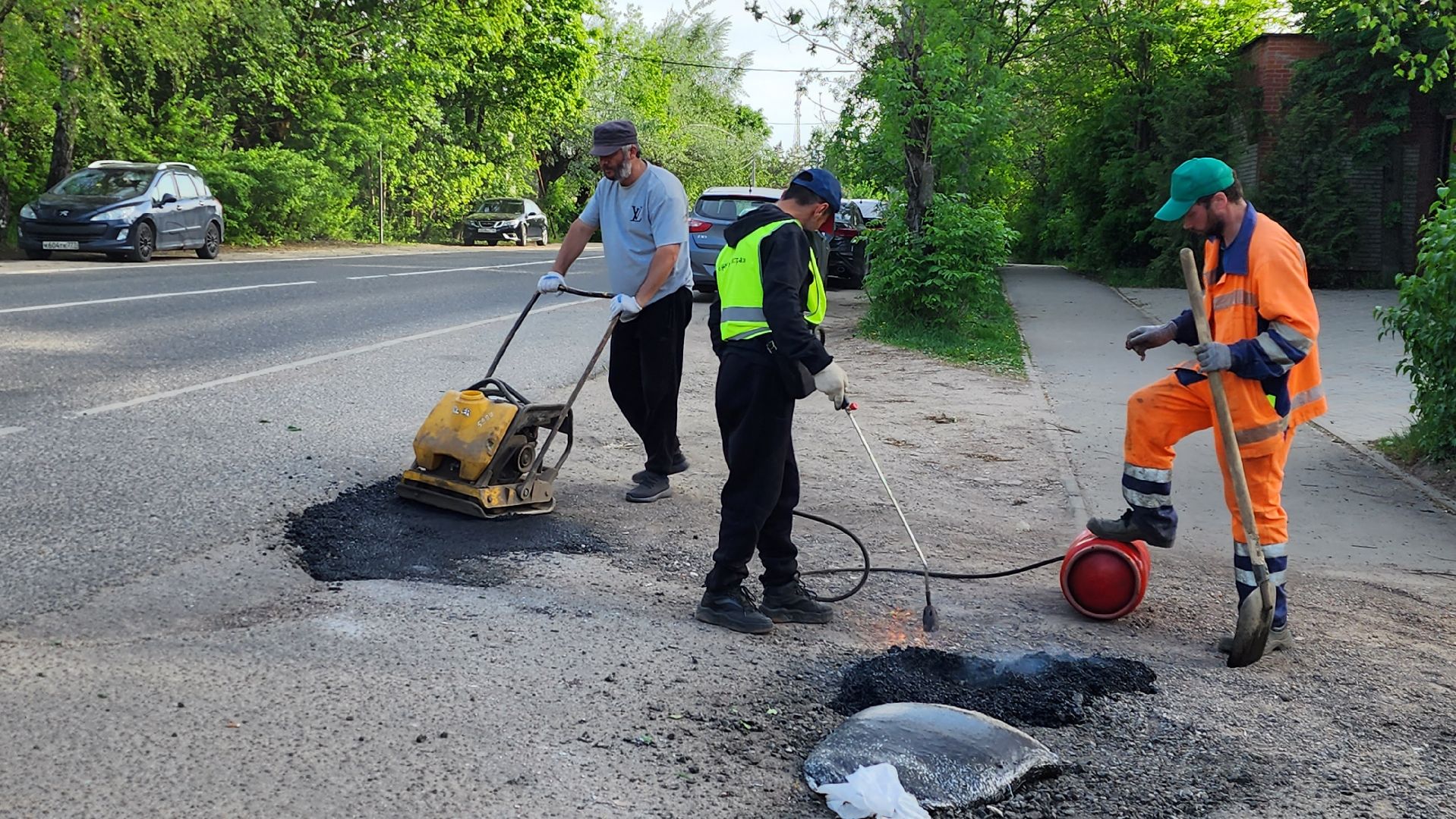 истра, благоустройство, ямочный ремонт, добродел,