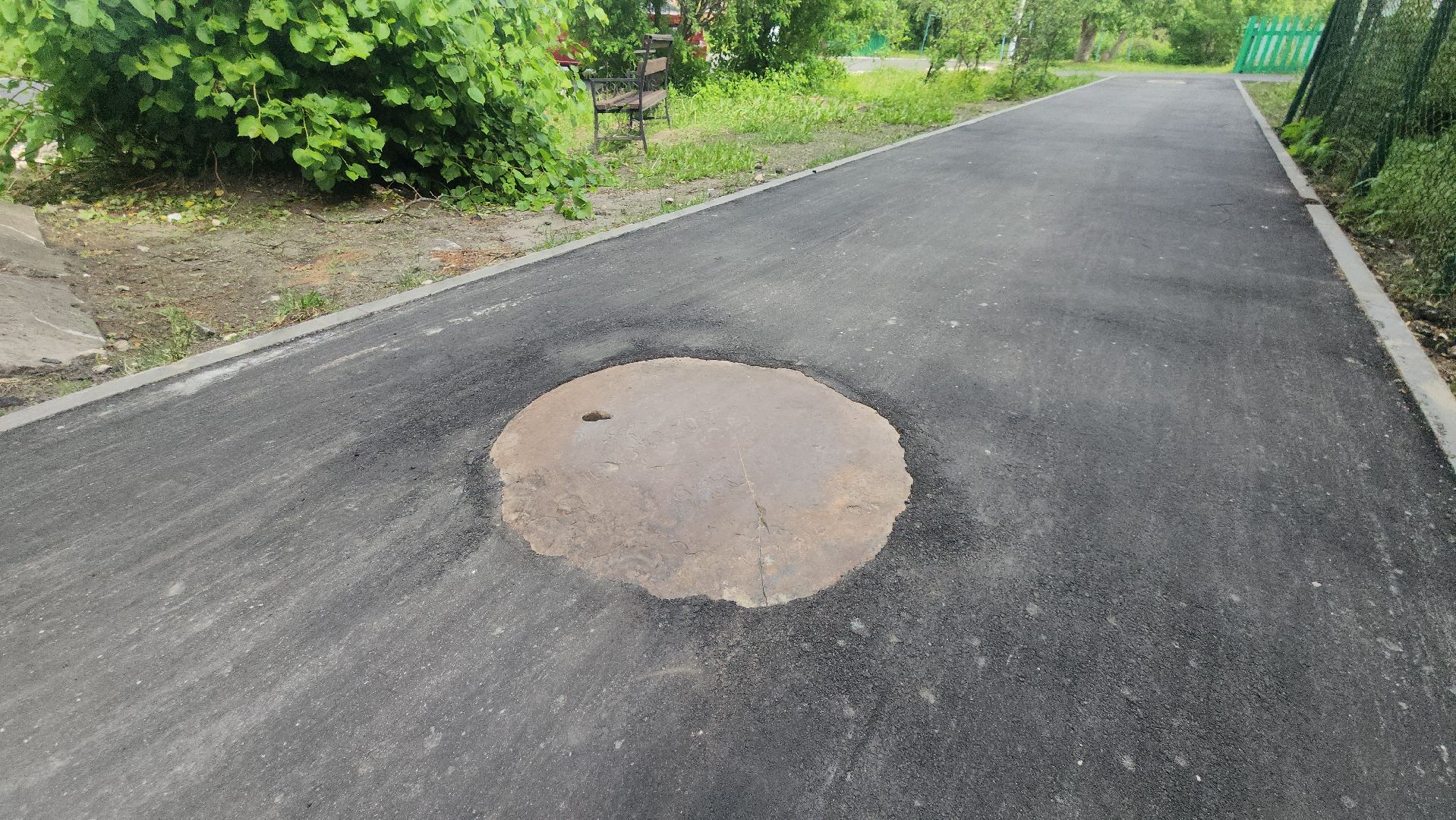 Павловский Посад , Двор , Благоустройство ,