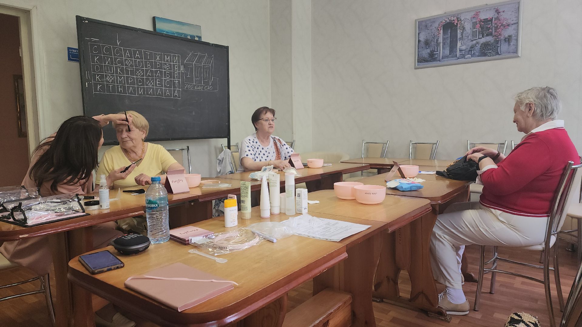 пушкино, центр социального обслуживания, косметология, уход за кожей, уход за лицом, красота, активное долголетие,