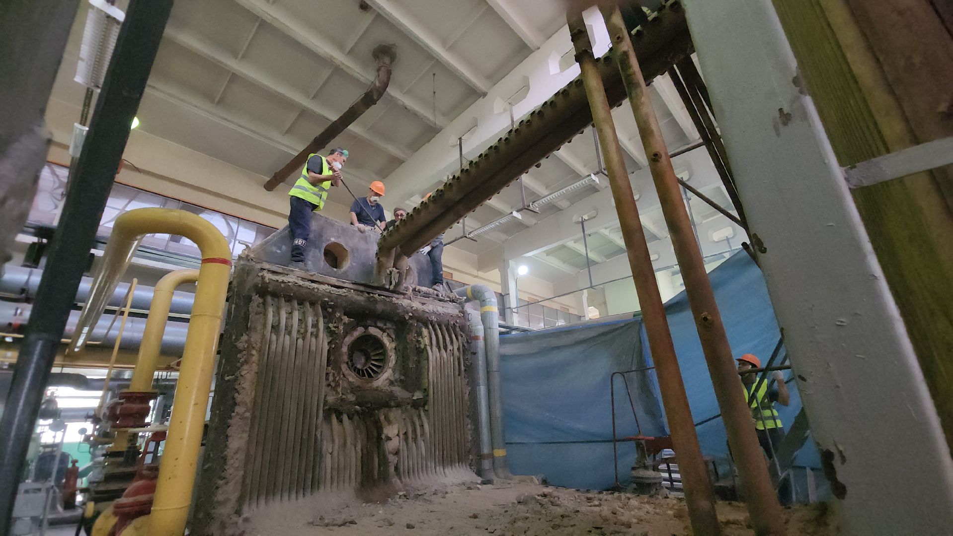 руза, котельная, жкх, ремонт оборудования,