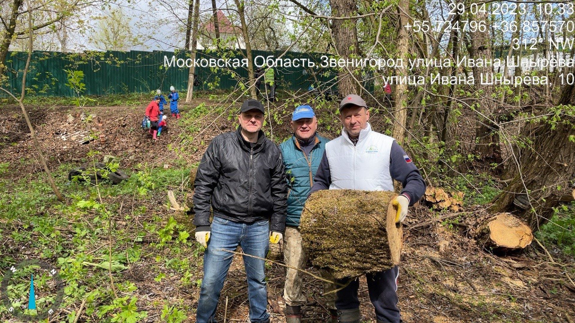Звенигород, экосубботники, очистка Москвы-реки, Старый Звенигород