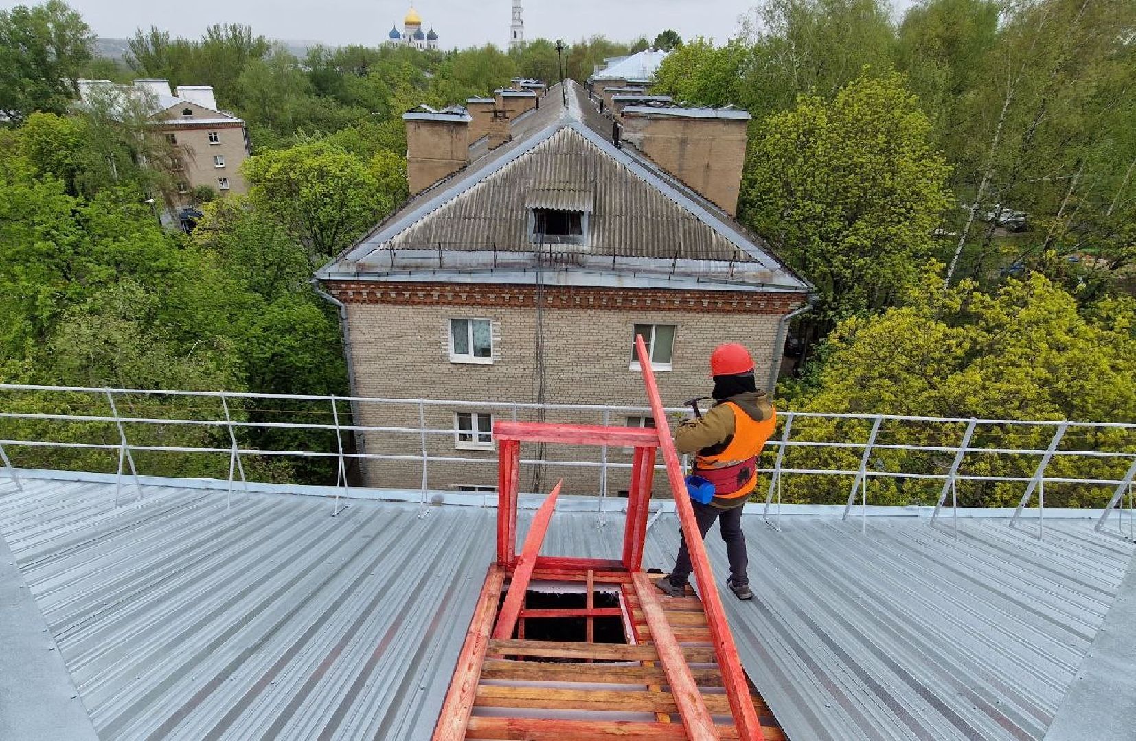 ремонт крыши,