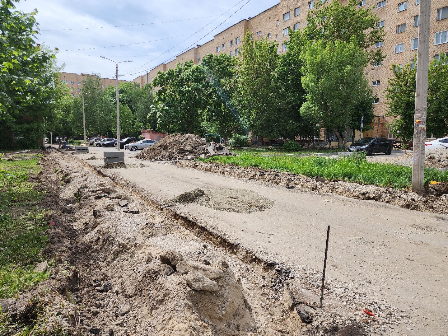 серпухов, подмосковье, благоустройство дворовой территории,