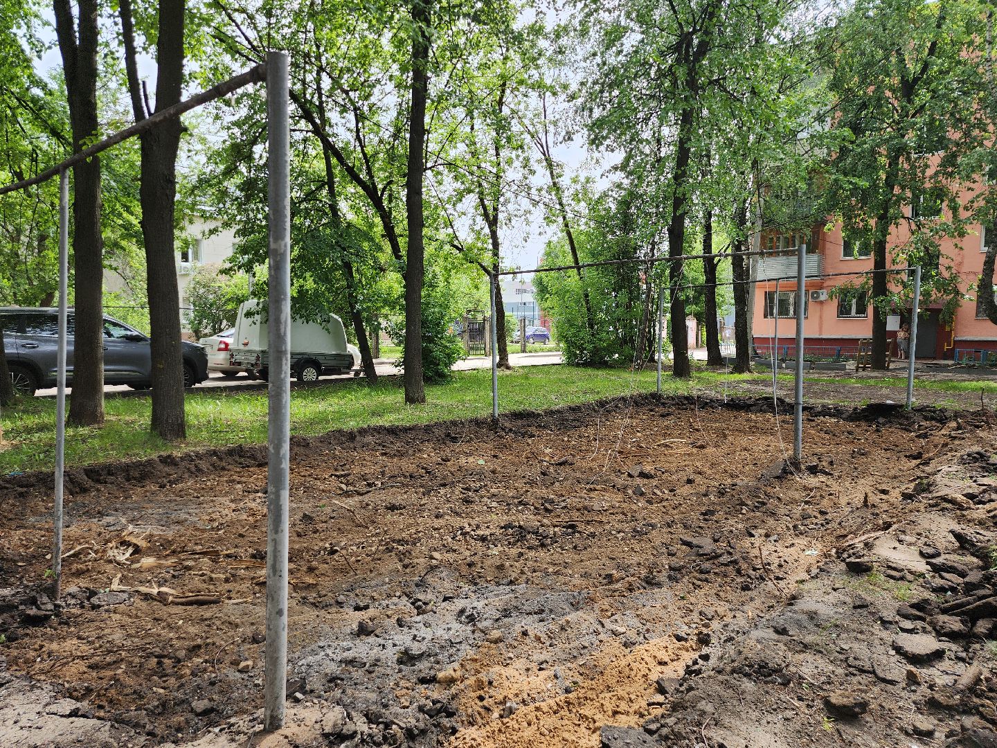 серпухов, подмосковье, благоустройство дворовой территории,